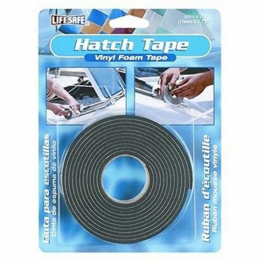 Incom 834-Re3870 Draught Excluder Foam Sticker For Hatches, 3 Mm X 19 Mm X 2.1 M