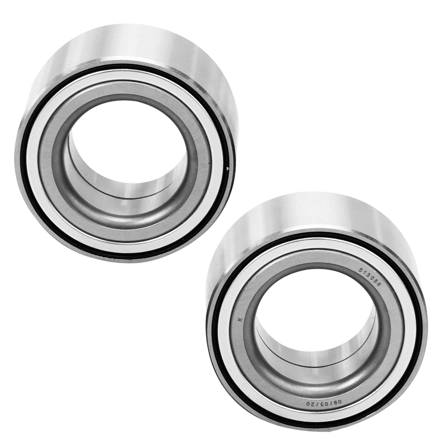 Detroit Axle - 2 Wheel Bearings Front for 86-95 Ford Taurus, 02-10 Chrysler PT Cruiser, 02-05 Dodge Neon, 88-94 Lincoln Continen