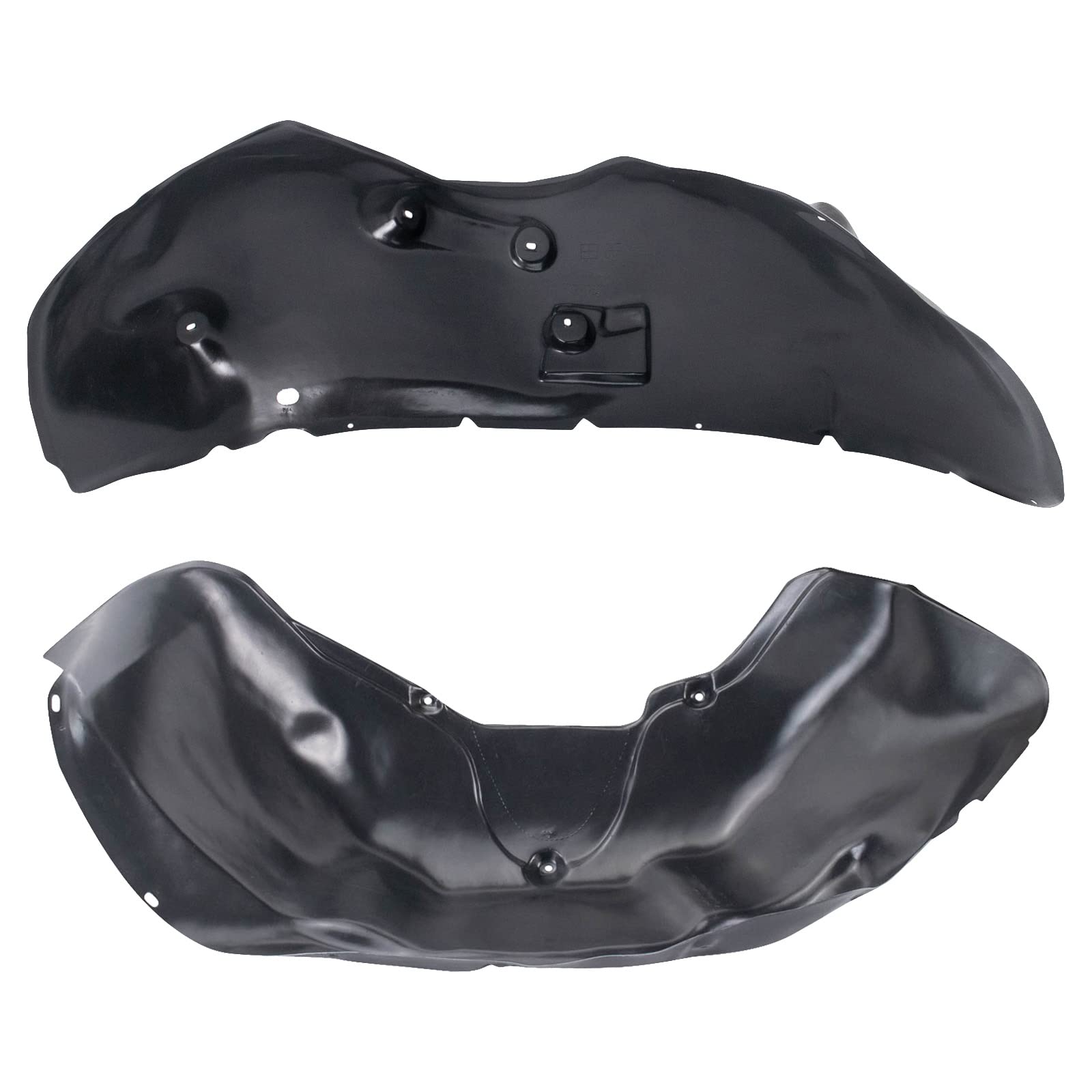 Trq Inner Fender Liner Set Compatible With 2002 Dodge Ram 3500 Ch1248103 Ch1249130 Ch1251124