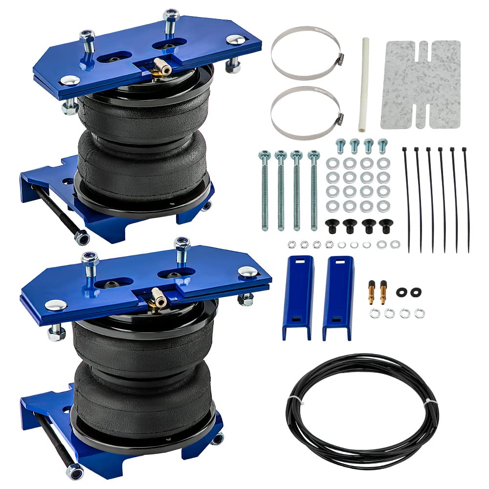 maXpeedingrods Air Suspension Bags Kit up to 5000 lbs for Dodge Ram 2500 2003-2013 4WD Dodge Ram 3500 2003-2018 4WD Air lines Va
