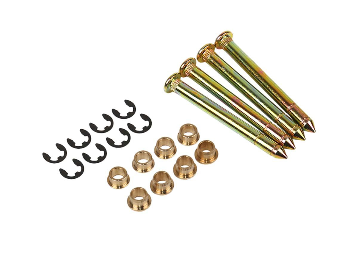 MOTOKU Car Door Hinge Pins & Pin Bushing Front Both Door Kit for Ford F150 F250 F350 Bronco