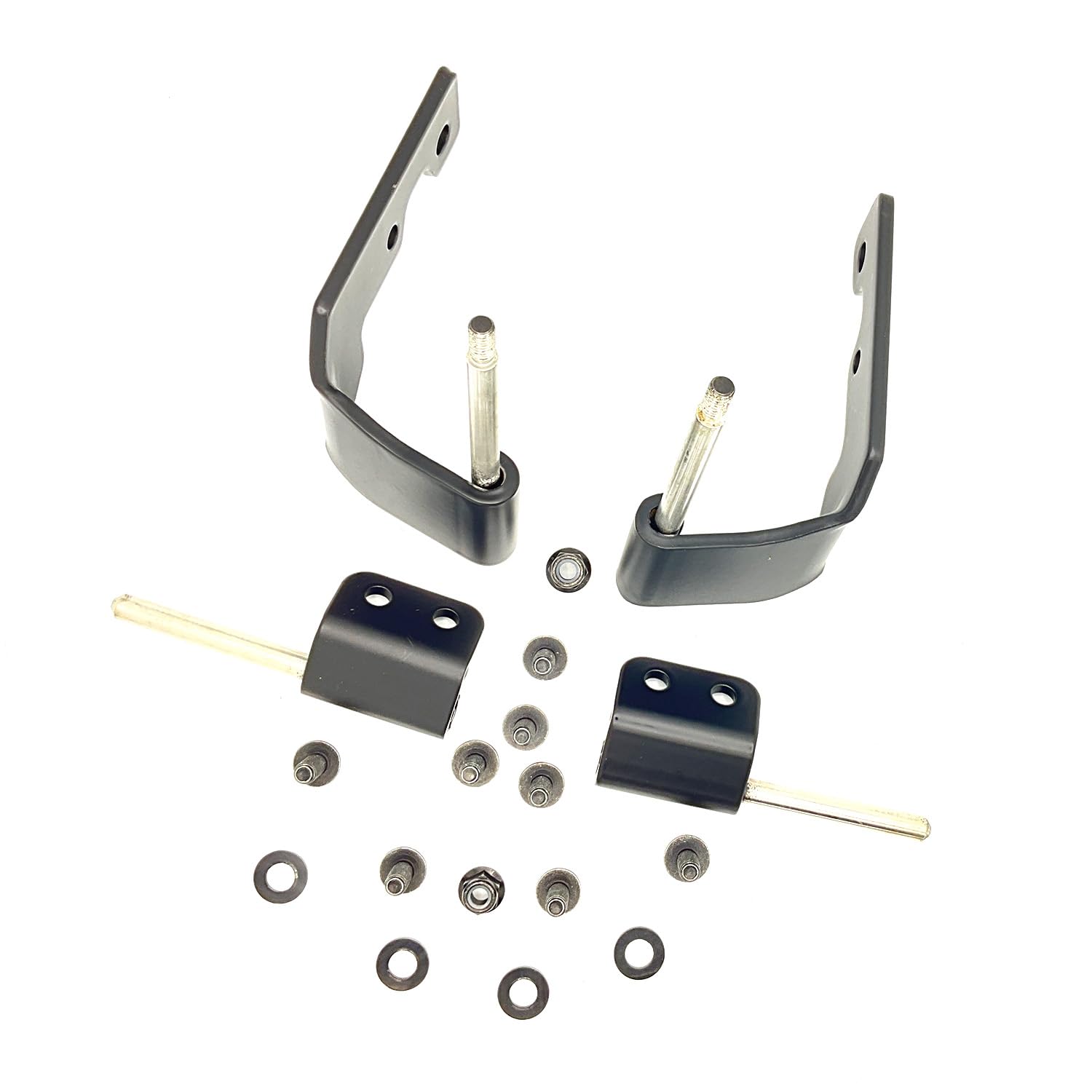 Polaris Ranger Hinge Service Hardware Kit, OEM Part 2207709, Black, Qty 1