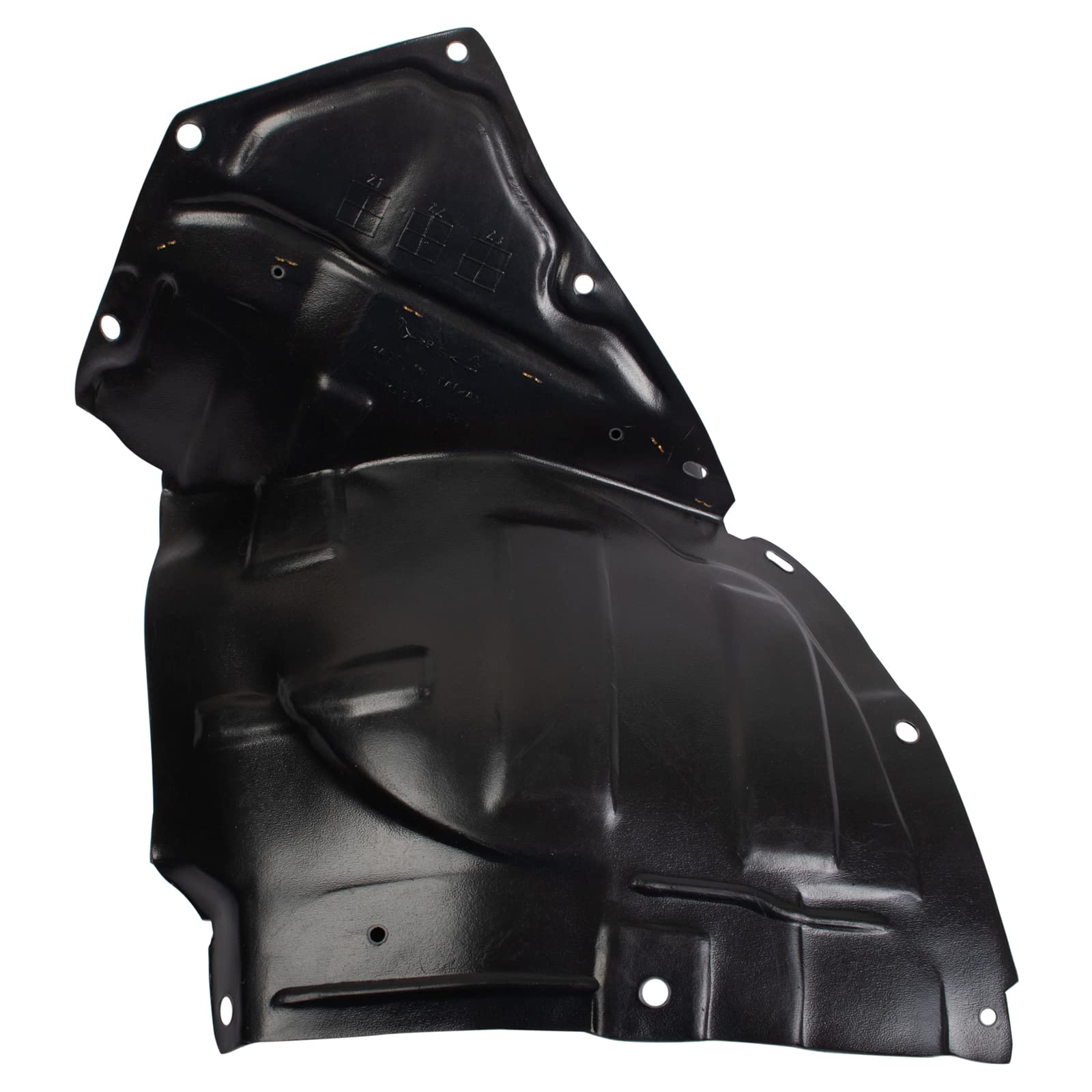 Trq Inner Fender Liner Set Compatible With 2006-2008 Mazda Mx-5 Miata Ma1250102 Ma1251102