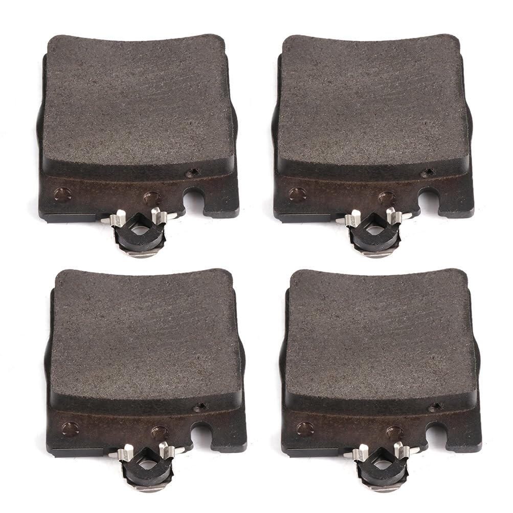 Cciyu D873 Rear Semi-Metallic Disc Brake Pads Kit For Mercedes-Benz C230 C240 C280 C320 C350 Clk320 Clk350 Clk430 E300 E320 E420