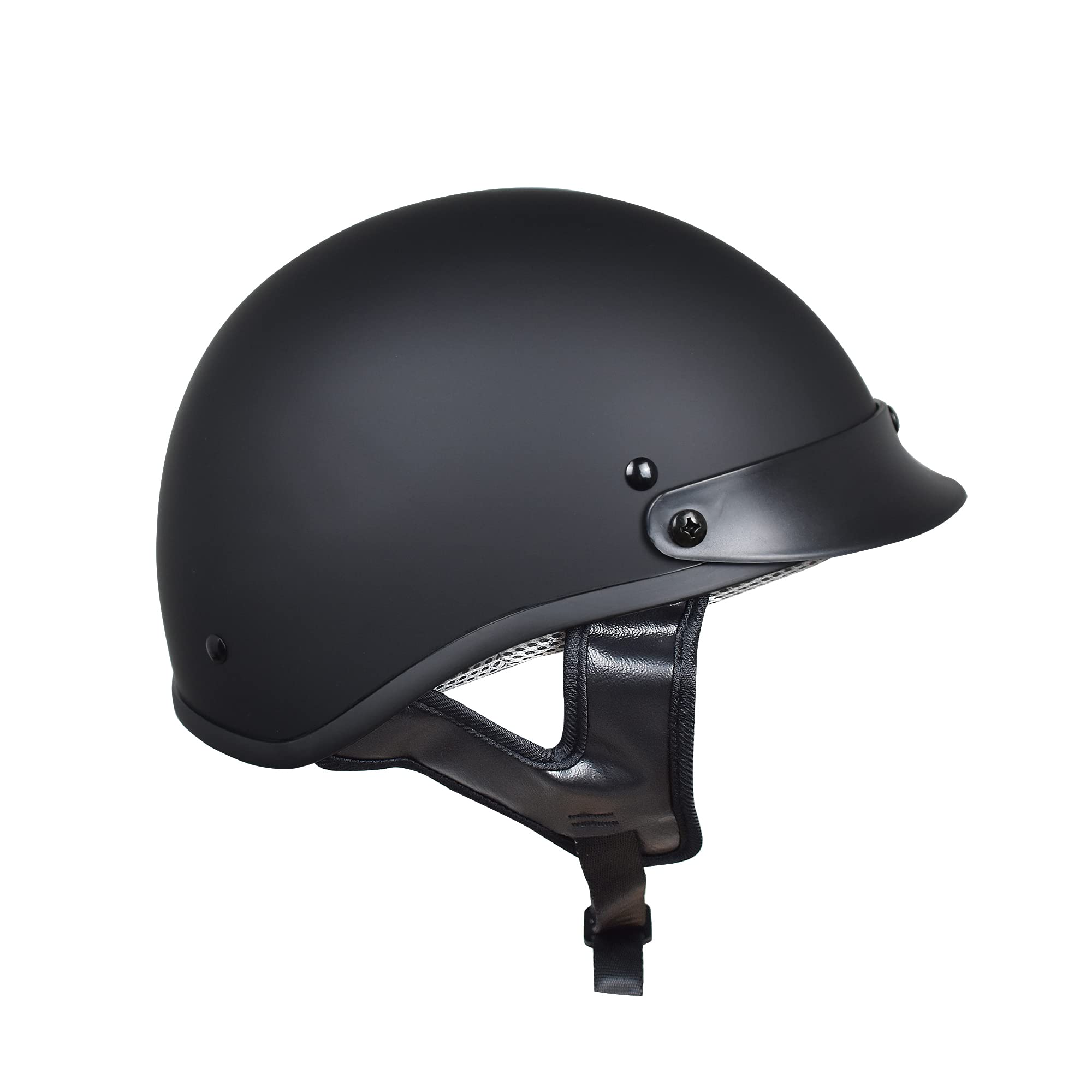 CHCYCLE Helmets for Adults Motorcycle Half Helmet Casco para Motocicleta for Women Men DOT Approved Cycling Motocross (Large, Ma