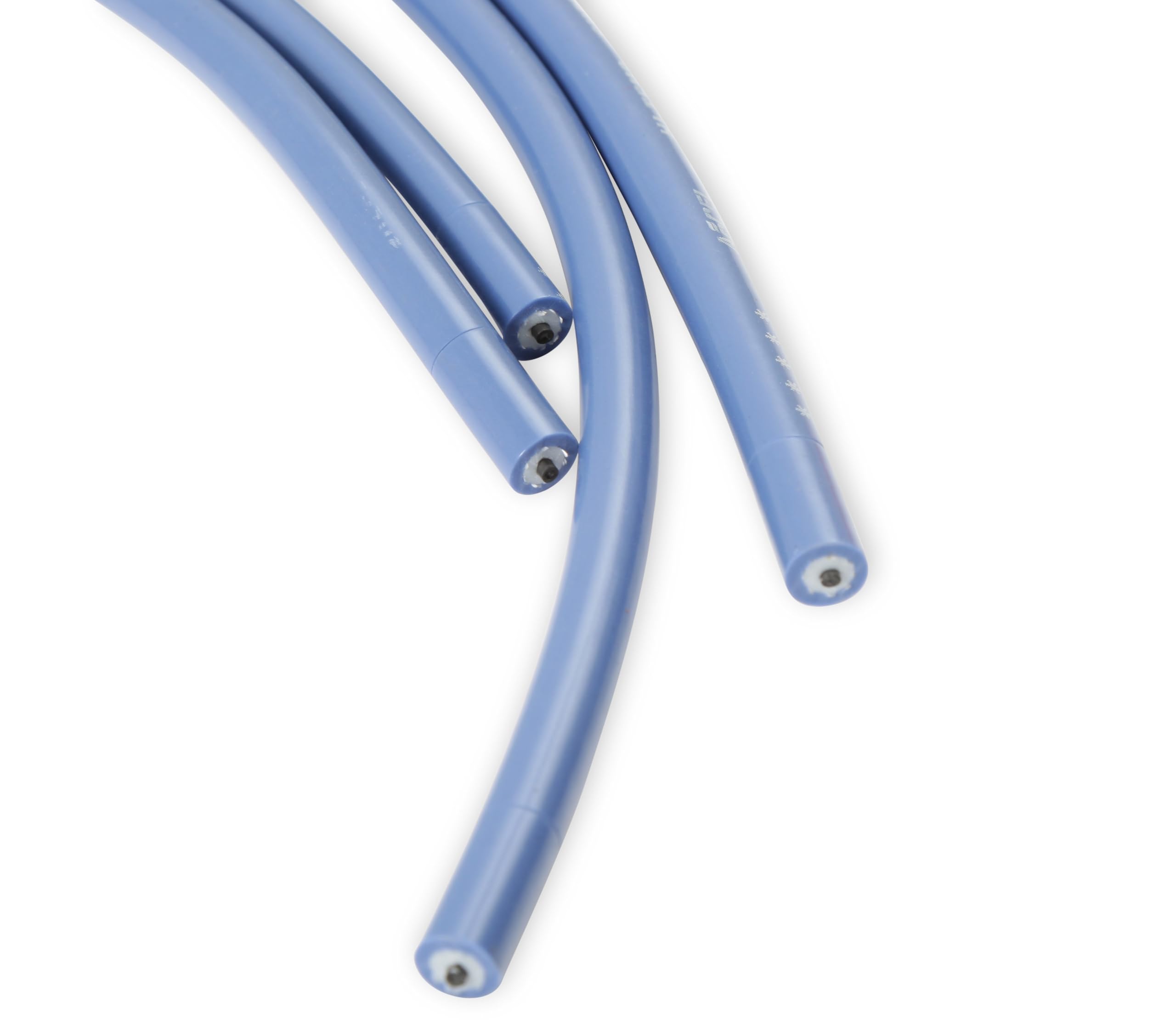 Accel 4041B Spark Plug Wire Set- 8Mm - Blue Wire With Blue 90 Degree Boots