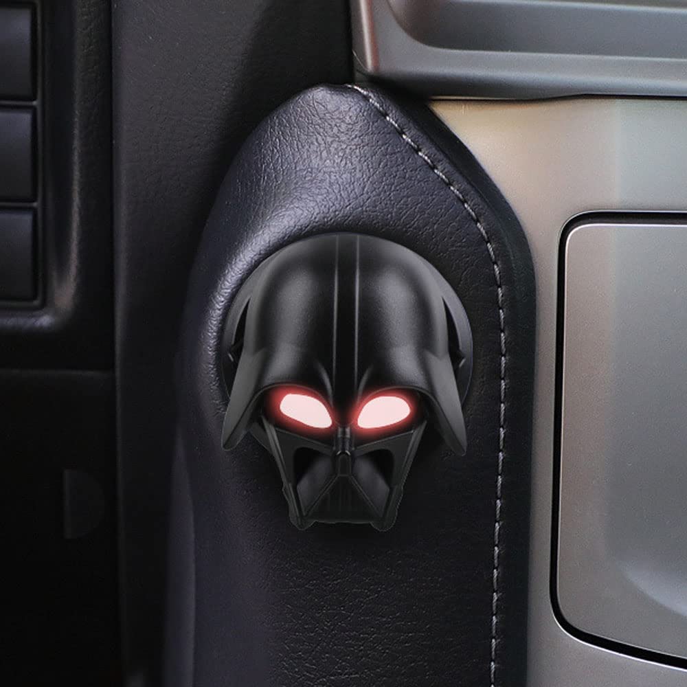 GENORMBRANDT Darth Vader Push to Start Button Cover - Universal Ignition, Aluminum, DVader Color, Model GE-001