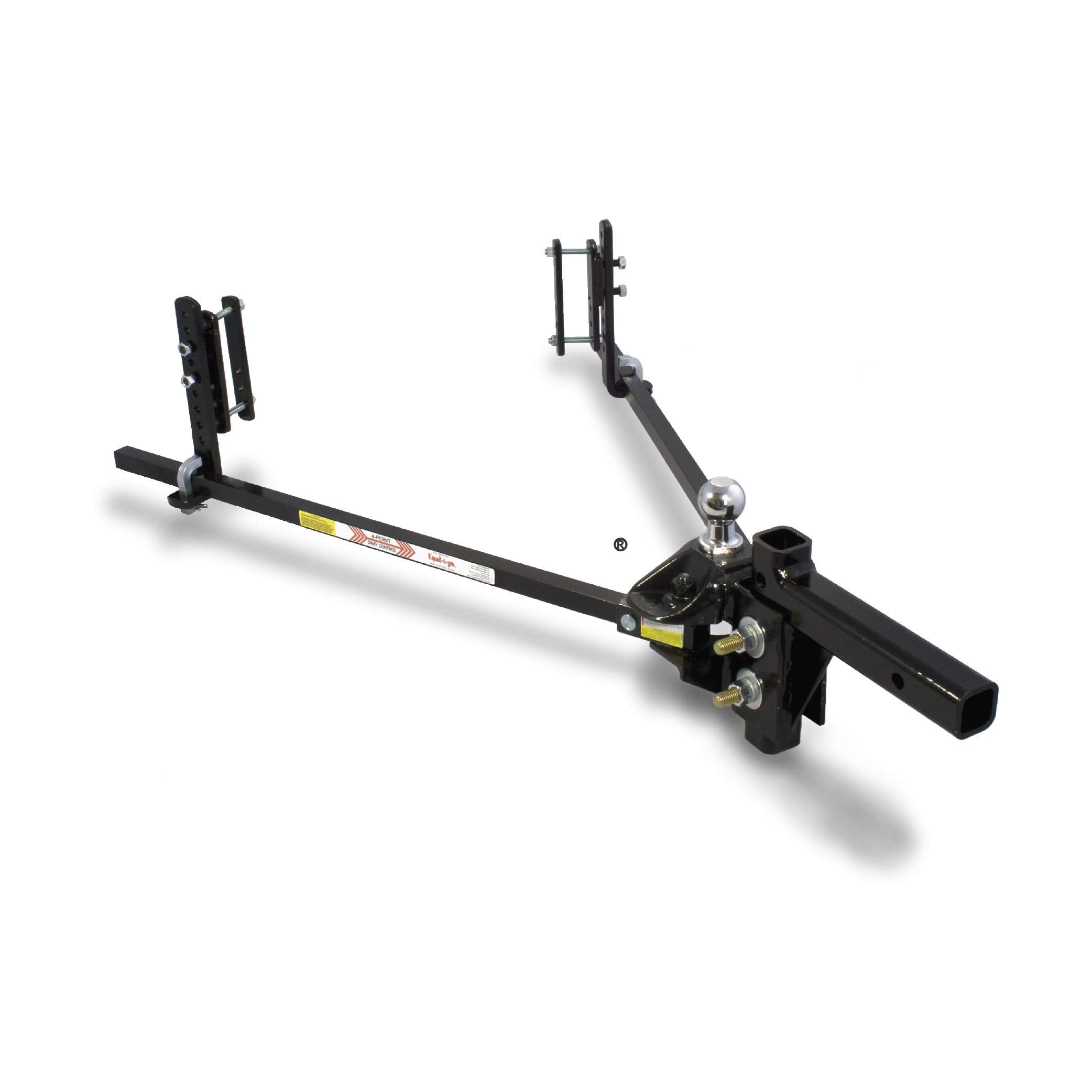 Equal-i-zer 4-point Sway Control Hitch, 90-00-0400, 4,000 Lbs Trailer Weight Rating, 400 Lbs Tongue Weight Rating, Weight Distri