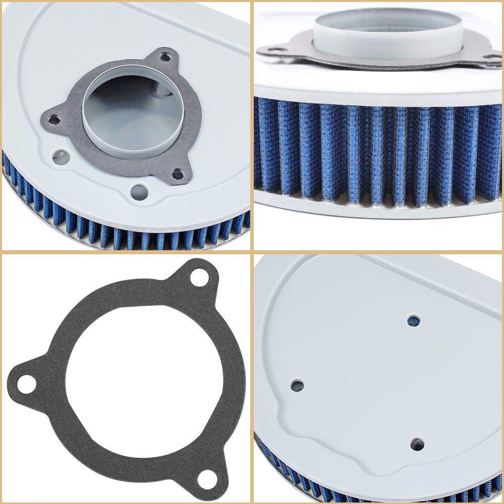 2963308 HD1508 Ultra Classic Air Filter Cleaner for 2008-2014 Harley Davidson Street Glide, Electra Glide, Road King, Road Glide
