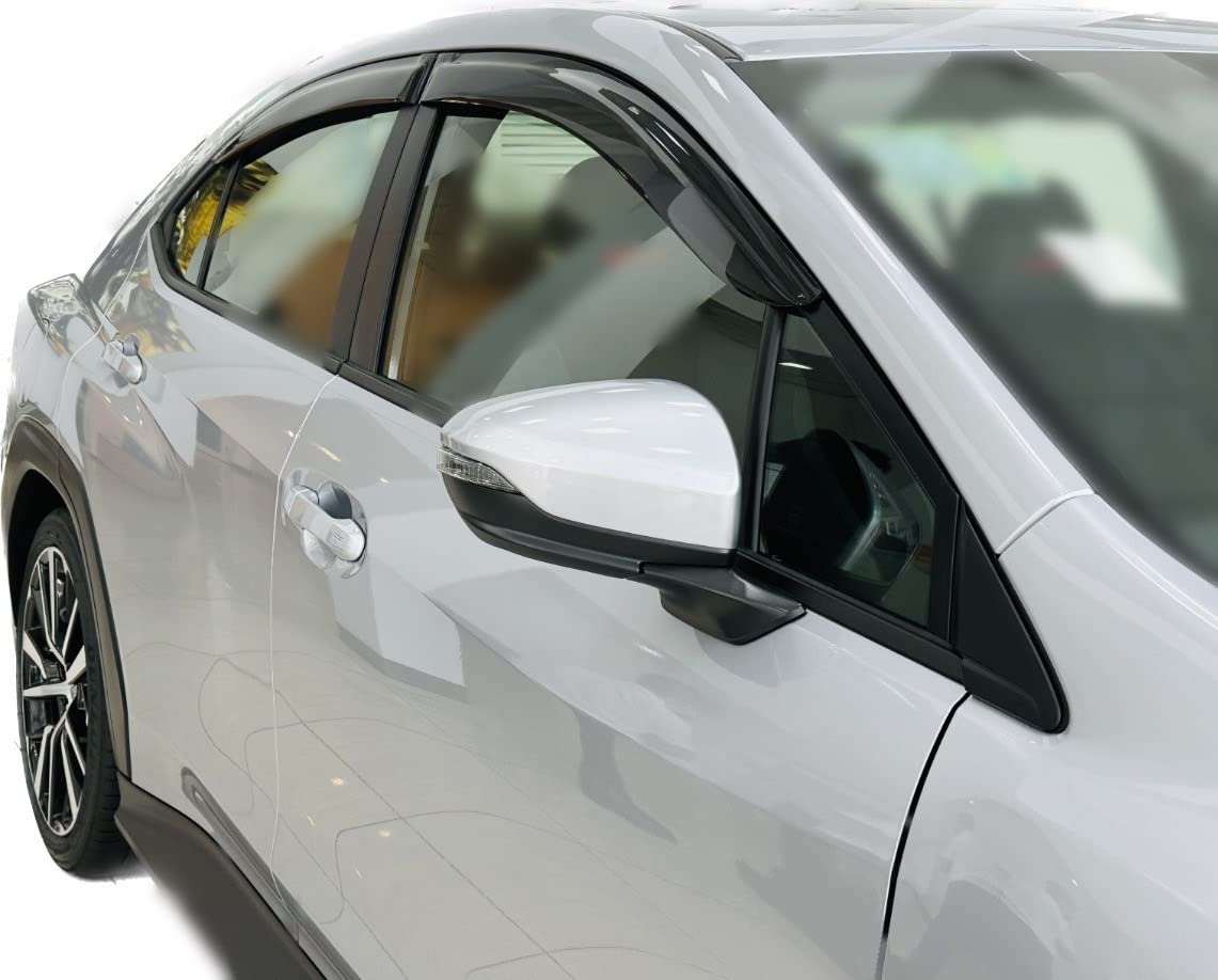 2022-2025 Tape-On Side Window Visor Deflectors For Subaru Wrx Premium Limited Gt Smoke Tinted Rain Guards 2023 2024