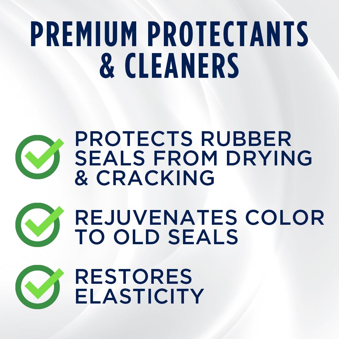 303 Products Rubber Seal Protectant - Weatherproofing & UV Protection, 3.4 fl. oz, Pack of 2, Model 39906