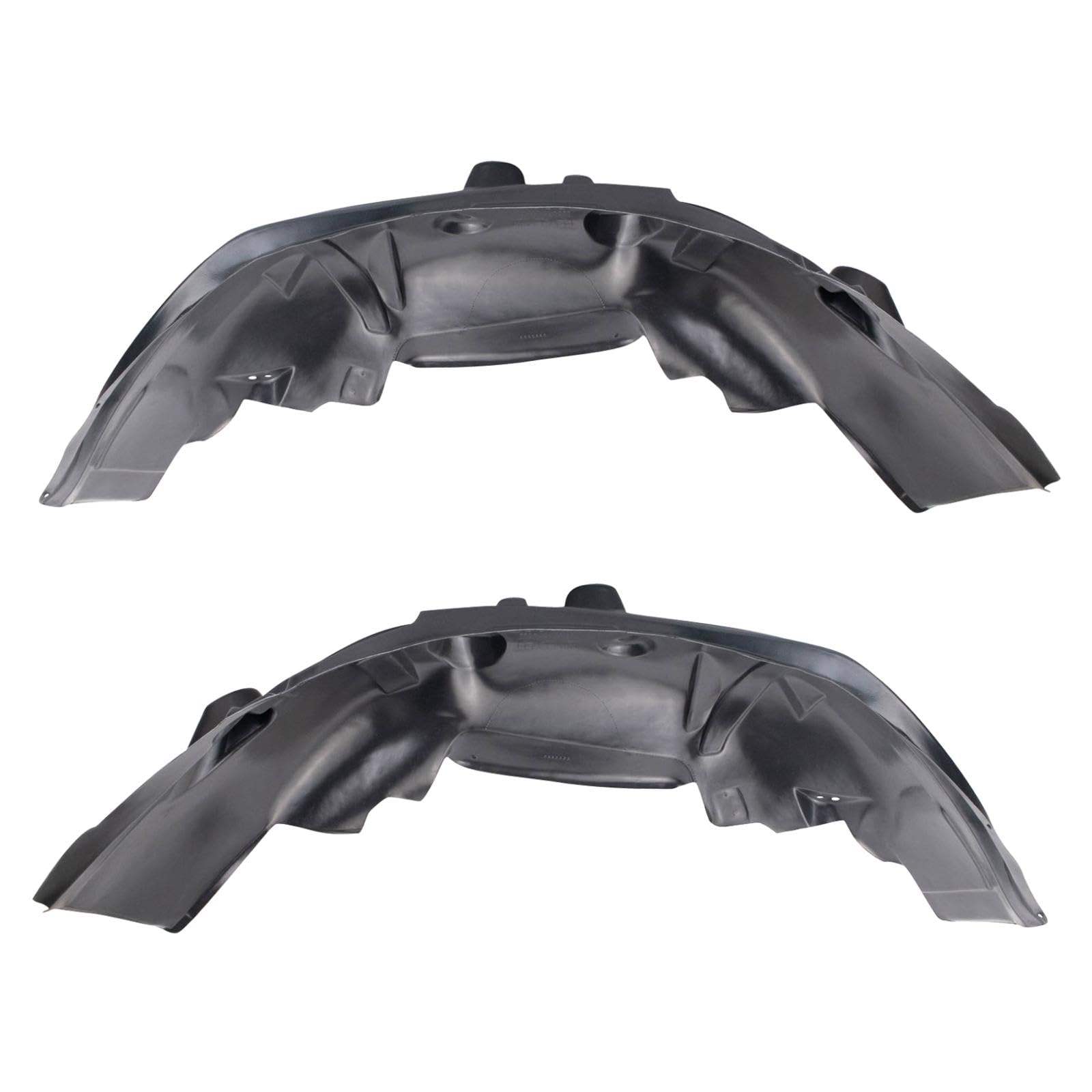 Trq Inner Fender Liner Set Compatible With 2013 Ram 3500 Ch1248157 Ch1249164