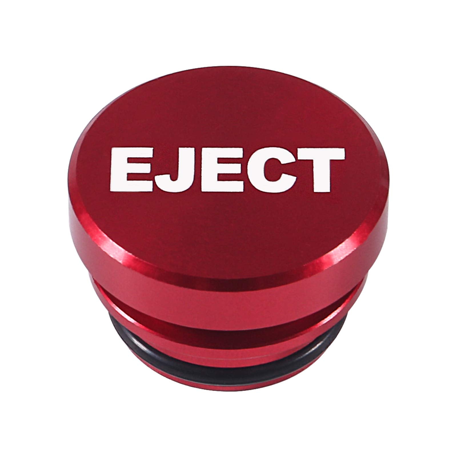 MELIFE 2 Pack Aluminum Car Cigarette Lighter Plug Replacement, Red Eject & Fire Buttons, Universal Fit for Most Vehicles