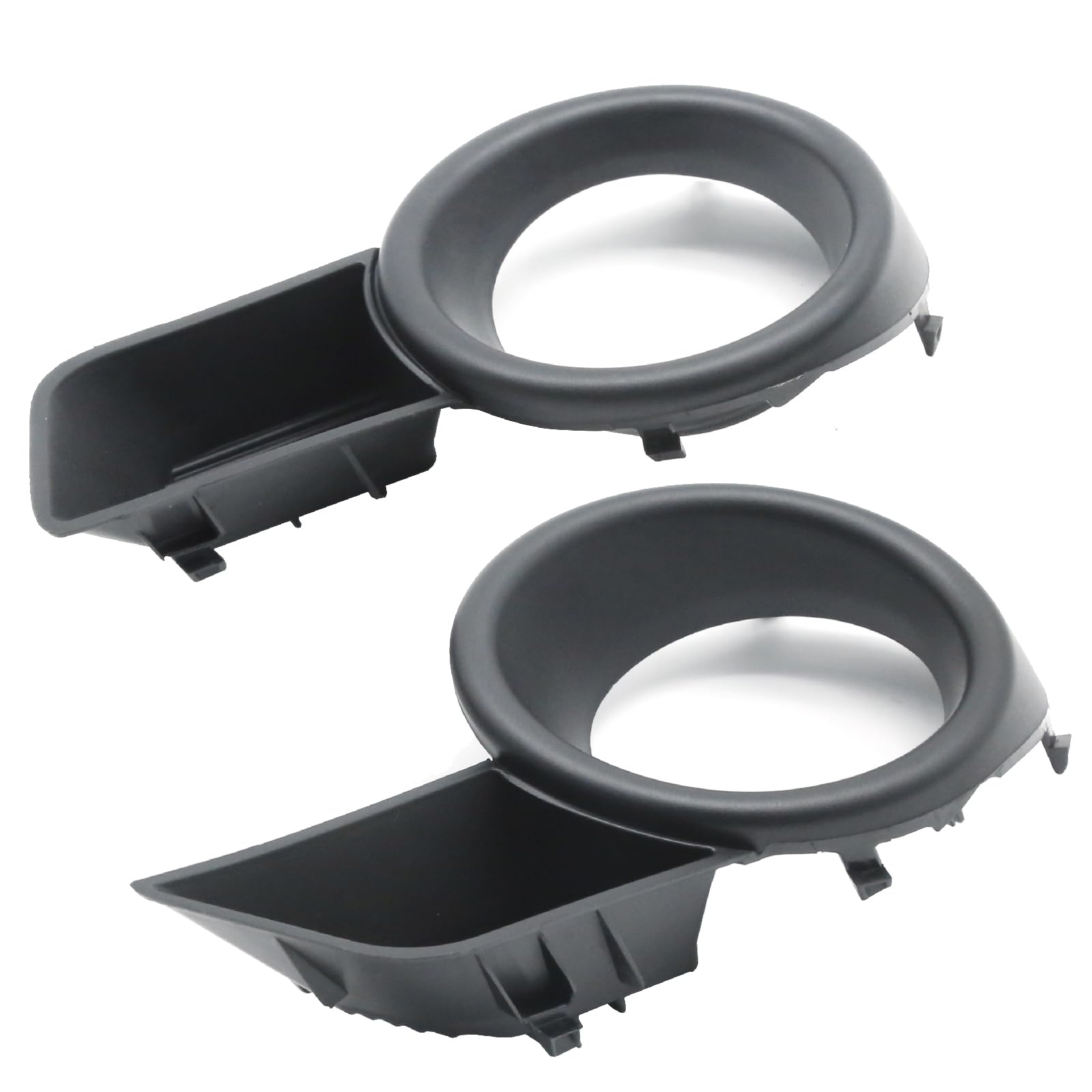 Aynaxcol 1 Pair 81481-48040 Front Bumper Fog lamp Cover, Replacement for Toyota Highlander 2008 2009 2010, Replaces 81482-48050 
