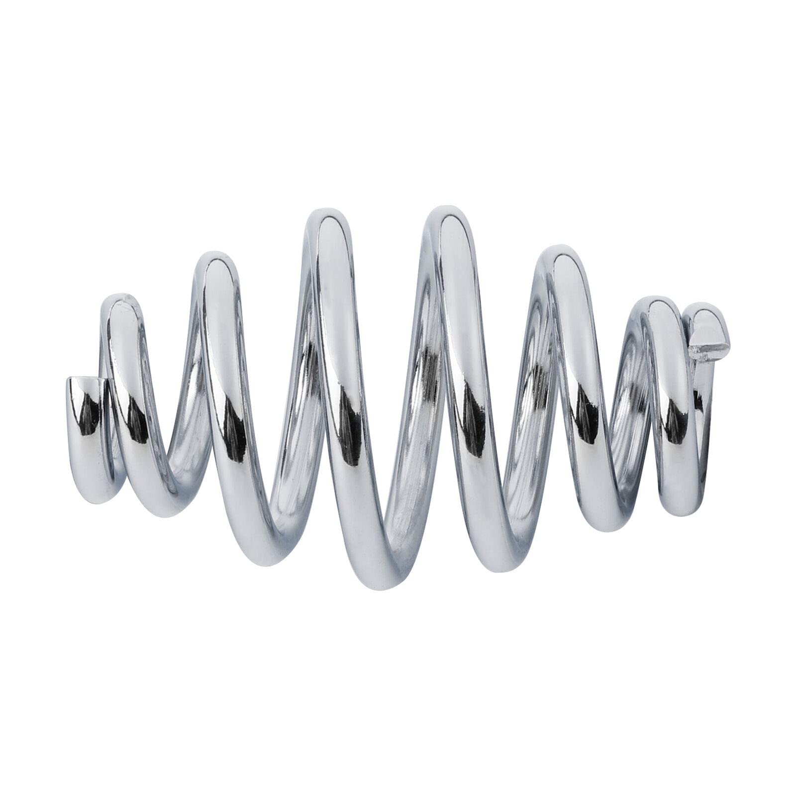 PSLER Motorcycle Coils Spiral Seat Spring Steel Solo Seat Barrel Spring Kit for Touring Softail Sportster Dyna Bobber Chopper, 2
