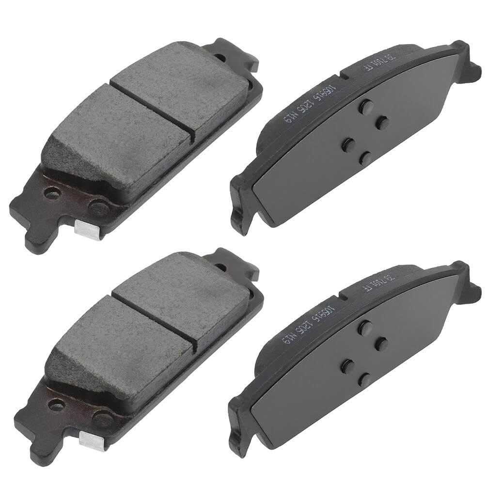 Cciyu D1707 Rear Ceramic Disc Brake Pads Kit For Cadillac Escalade Escalade Esv For Chevrolet Cheyenne Silverado 1500 Suburban T
