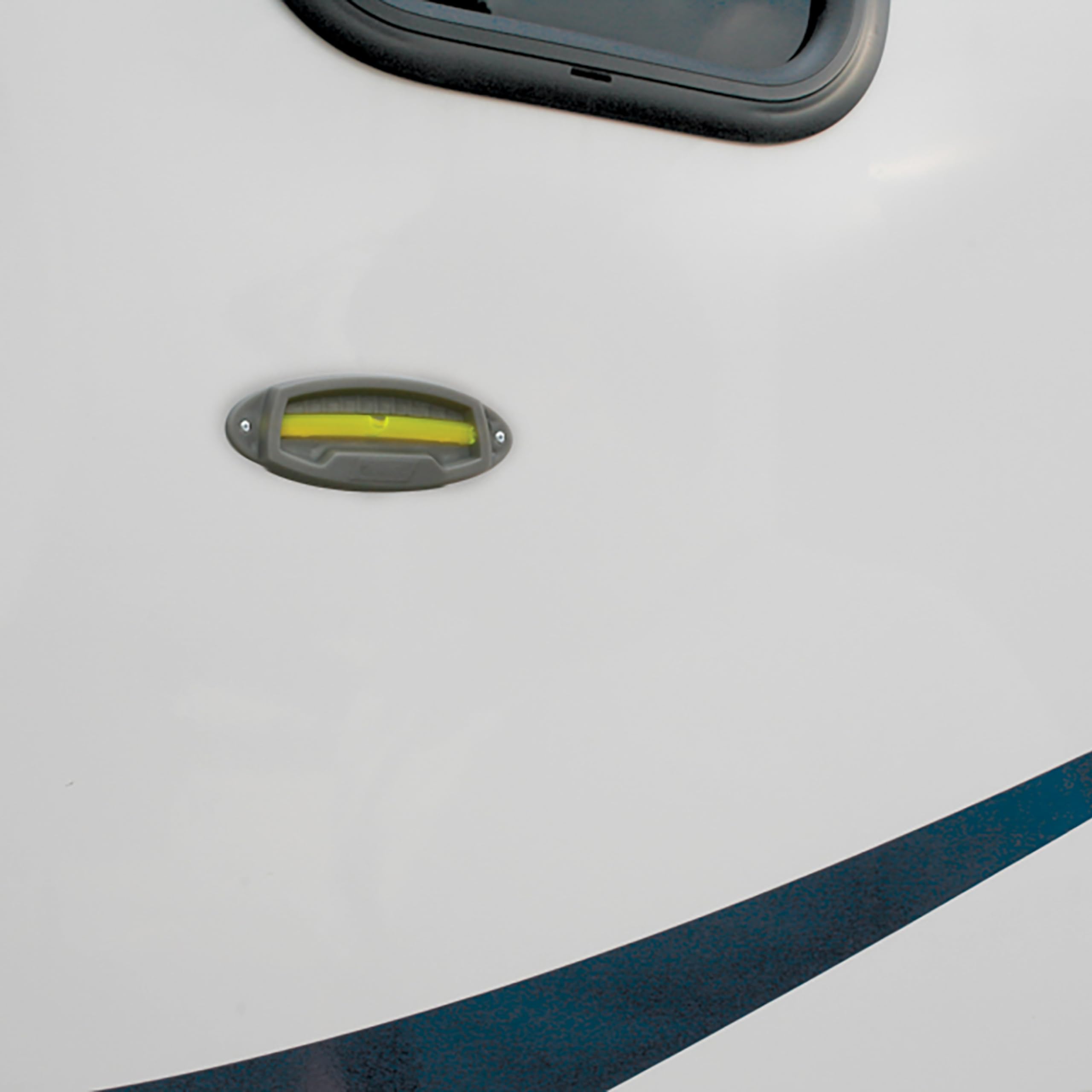 Camco Utility Trailer Bubble Levels - Features Graduated Markings For Easy Rv Leveling - Easy Install W/Screws Or Self-Adhesive