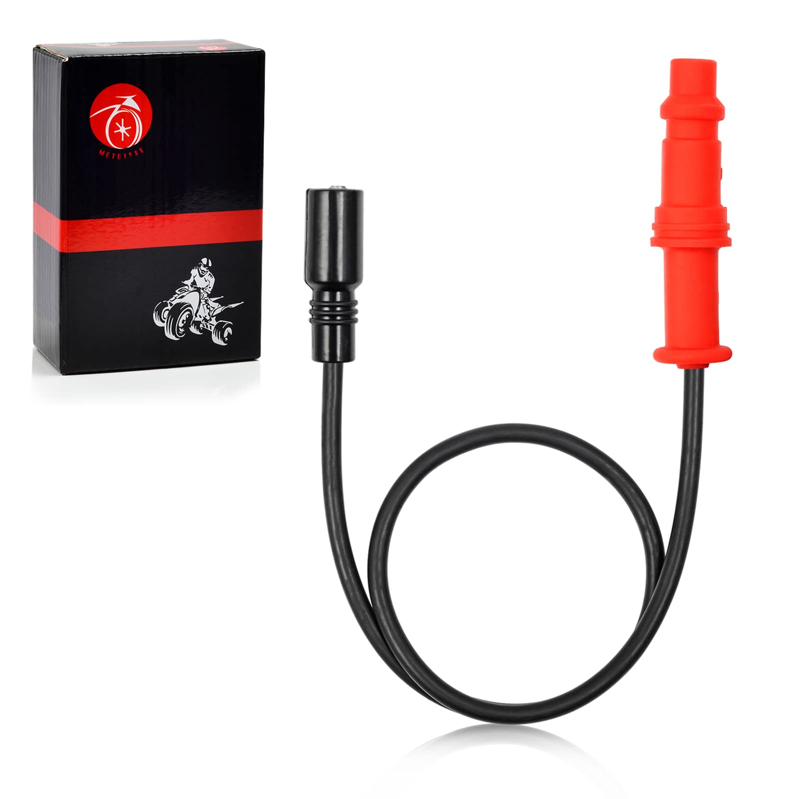 Ignition Coil Spark Plug Wire and Cap For Polaris Ranger 500 2008-2013 Ranger Crew 500 2011-2016 Sportsman 500 2008-2013 OEM 401