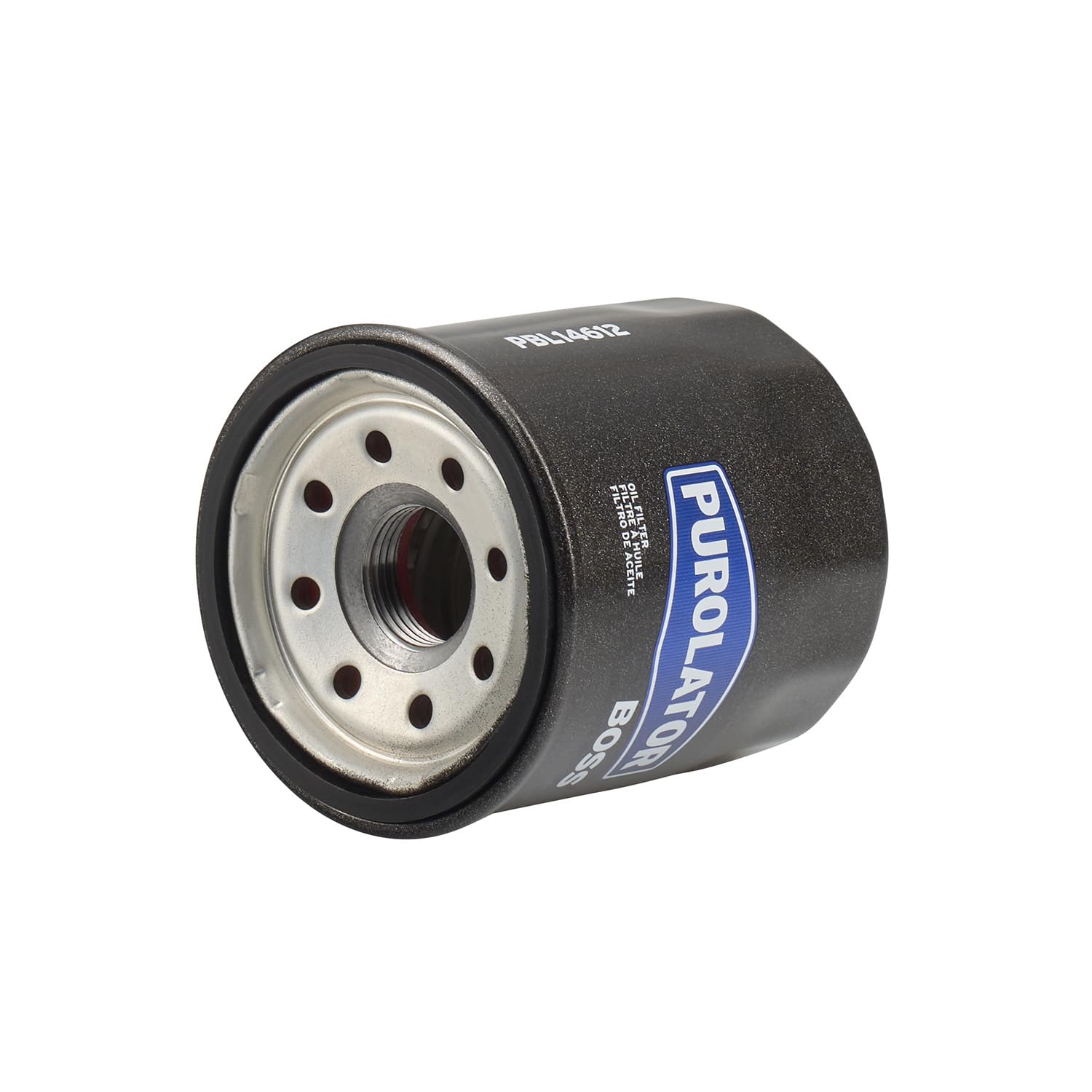 Purolator PBL14612 BOSS Spin-On Oil Filter, Maximum Engine Protection, Black, 1 Count, Silicone Material