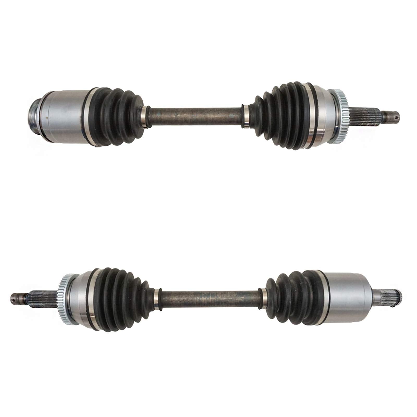 TRQ Front CV Axle Shaft Assembly Set for 2010-2012 Hyundai Santa Fe, 2011-2013 Kia Sorento, Model CSA72979