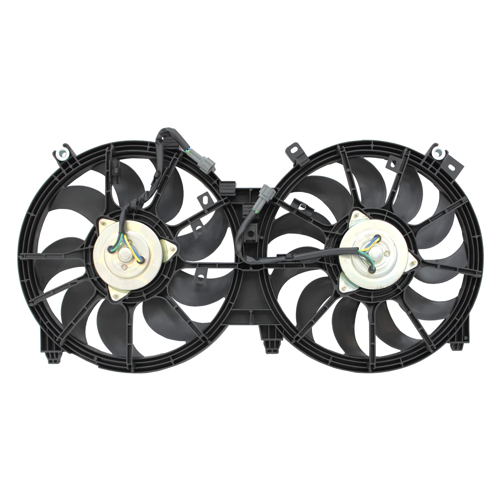 TYG OE Replacement(CAPA Quality) Cooling Fan Extra Silent for 2009-2014 Nissan Maxima 3.5L | OE No. 214819N00A | Partslink No. N
