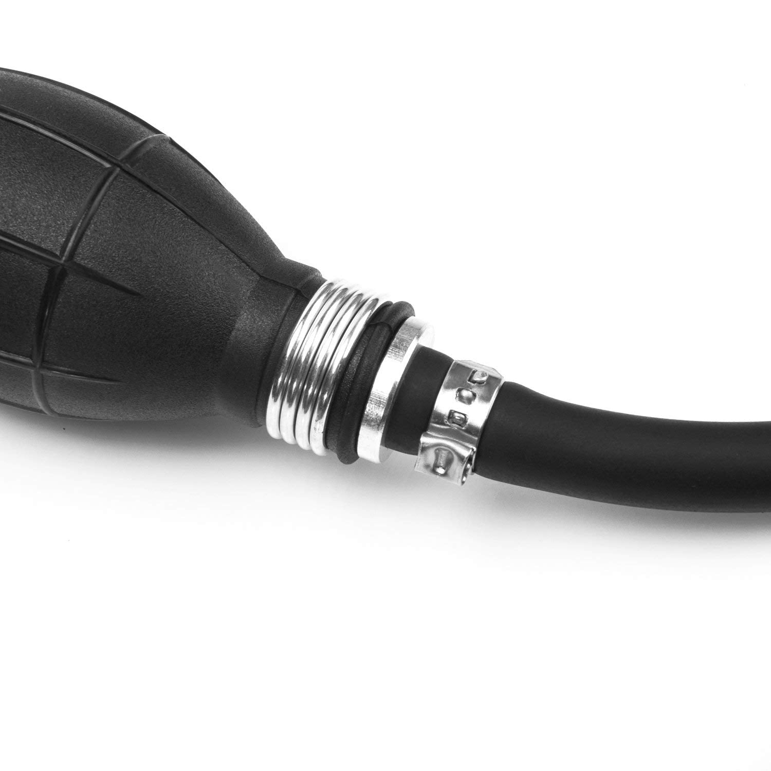 Fuel Line Assembly, 3/8''-10Mm Universal Hand Fuel Line Assembly With Primer Pump Bulb 6Ft For Marine Outboard Boat