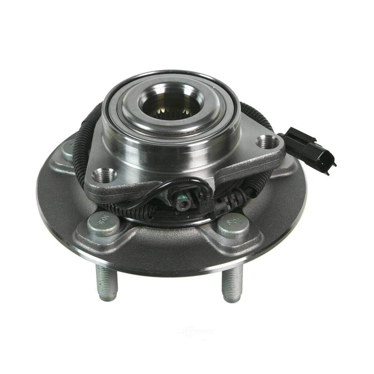 Autoshack Front Wheel Hub Bearing Pair Of 2 Driver And Passenger Side Replacement For 2012-2015 2016 2017 2018 Ram 1500 2019 Ram 1500 Classic 3.0L 3.6L 3.7L 4.7L 5.7L V6 V8 4Wd Rwd 5-Lug Hb615153Pr