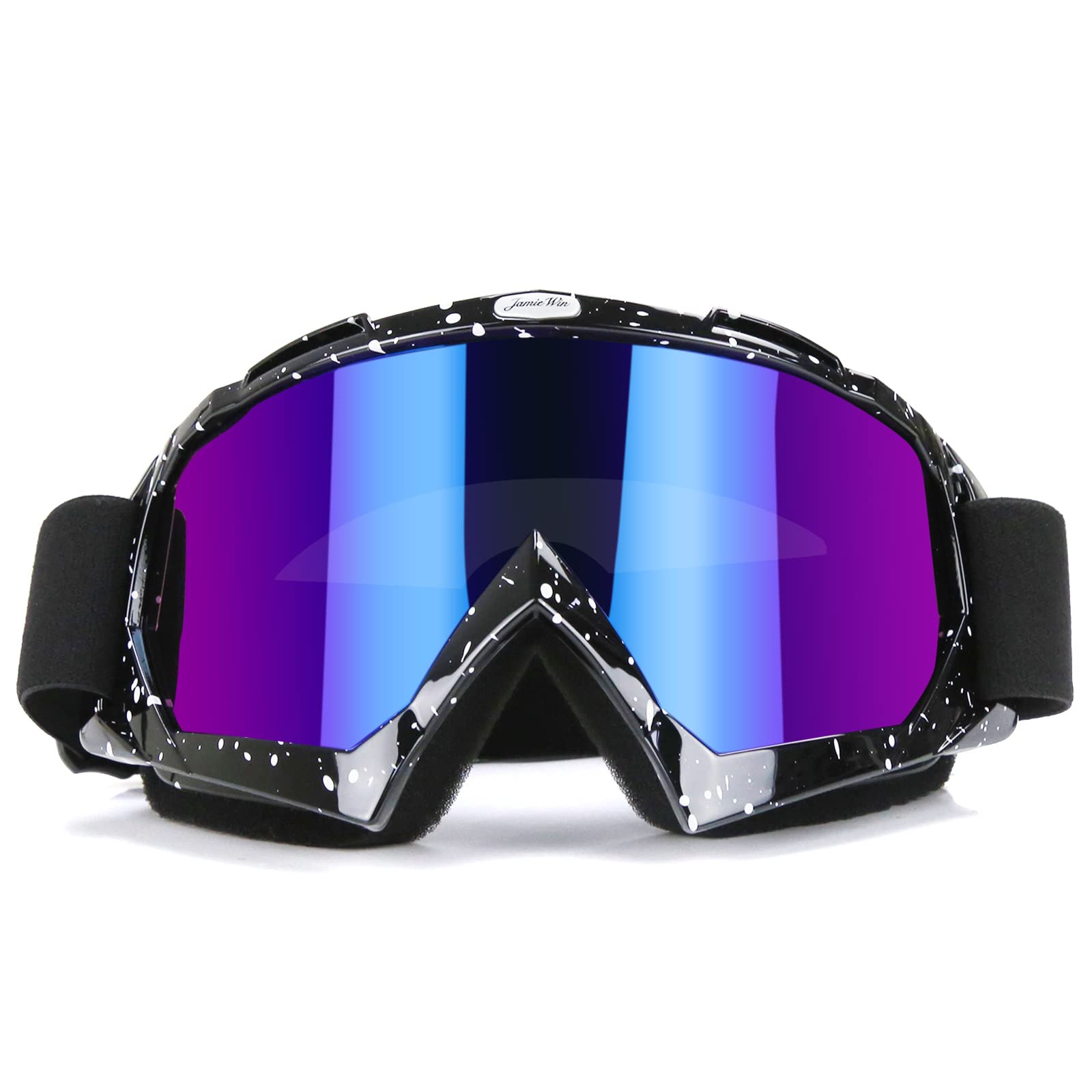 Jamiewin Atv Goggles For Dirt Bike, Motorcycle, Motocross, Utv, Mx, Offroad Riding - Anti Uv, Dustproof, Anti Fog, Racing, Skiin