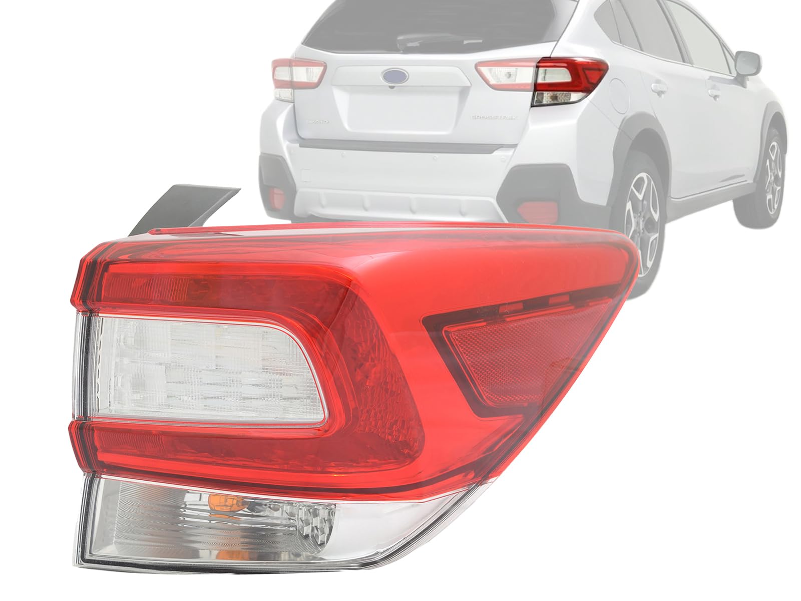 Auto Parts Avenue APA Replacement Tail Light Rear Lamp for 2017 2018 2019 Impreza Wagon/Crosstrek with Bulbs Outer Passenger Rig