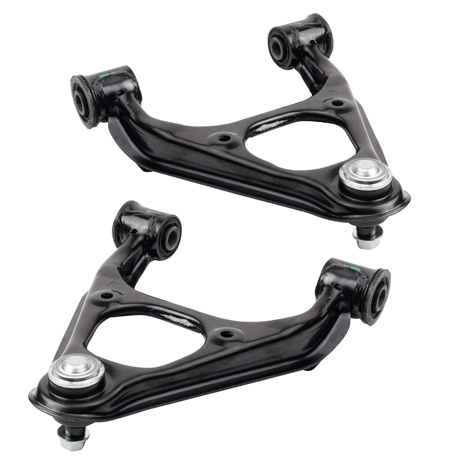 Trq Front Upper Control Arm With Ball Joint Set Compatible With 1990-1997 Mazda Miata