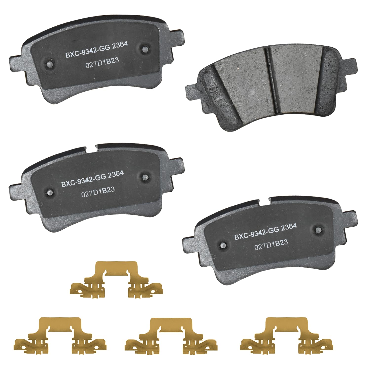Bendix Premium Sbc2364 Ceramic Rear Brake Pads For Select Models Audi A4,A4 Allroad,A4 Quattro,A5 Quattro,A5,A6 Allroad,A6 Quatt