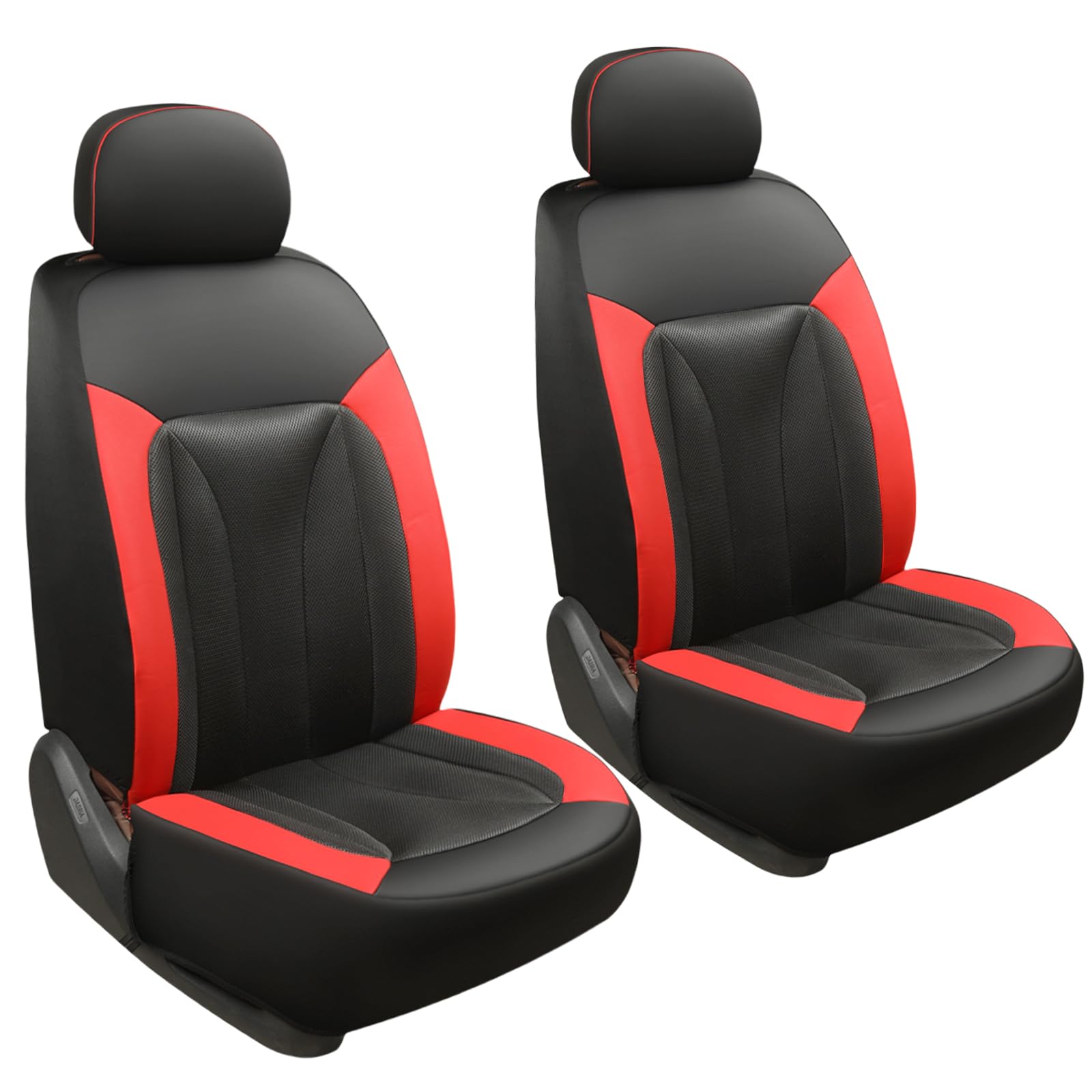 Giant Panda 2 Front Leather Car Seat Cover For Hyundai,3D Air Cool Mesh Thick Seat Covers Custom Fit Hyundai Sonata Elantra Sant