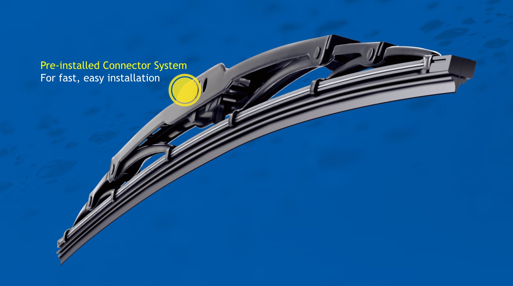 Michelin Rainforce All Weather Performance Wiper Blade, 21'' (Pack Of 1)