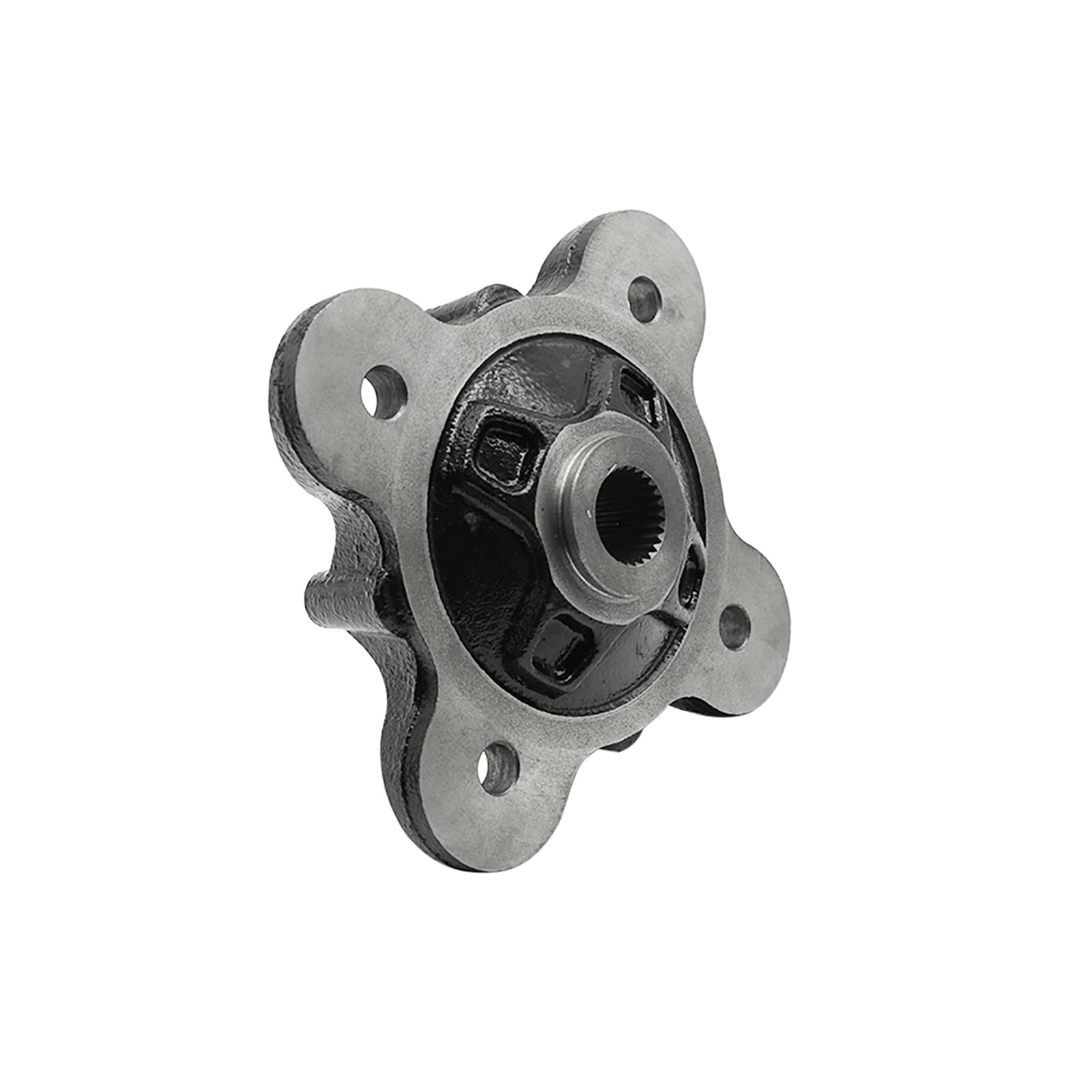 M Mati Rear Wheel Hub Machined Black For Polaris Ranger 900 1000 Diesel Hst 570-Full-Size Brutus Gem-Em1400 M1400-Gas Pro-Xd 514