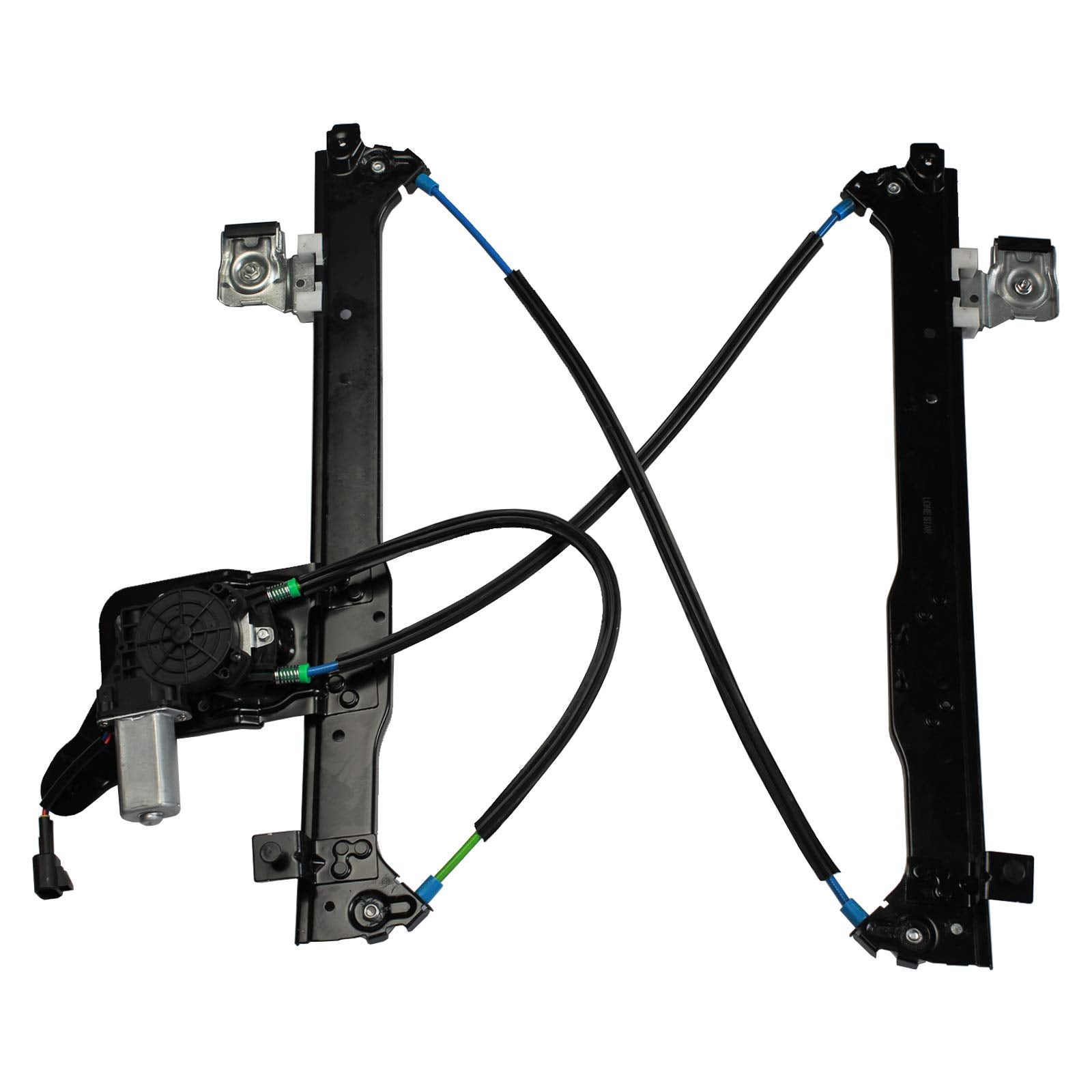 LAFORMO Power Window Regulator with Motor Assembly - Rear Passenger Side (RH) for Silverado, Suburban, Avalanche, Escalade, Yukon XL/Sierra 00-06