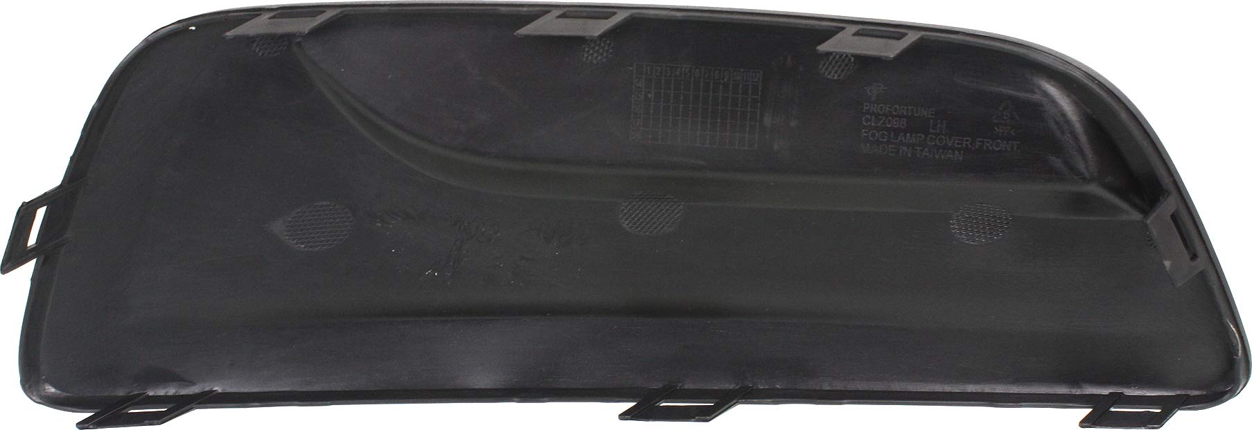 Evan Fischer Front Driver Side Fog Light Cover Compatible With 2013-2015 Chevrolet Malibu, Fits 2016 Malibu Limited Primed Gm103