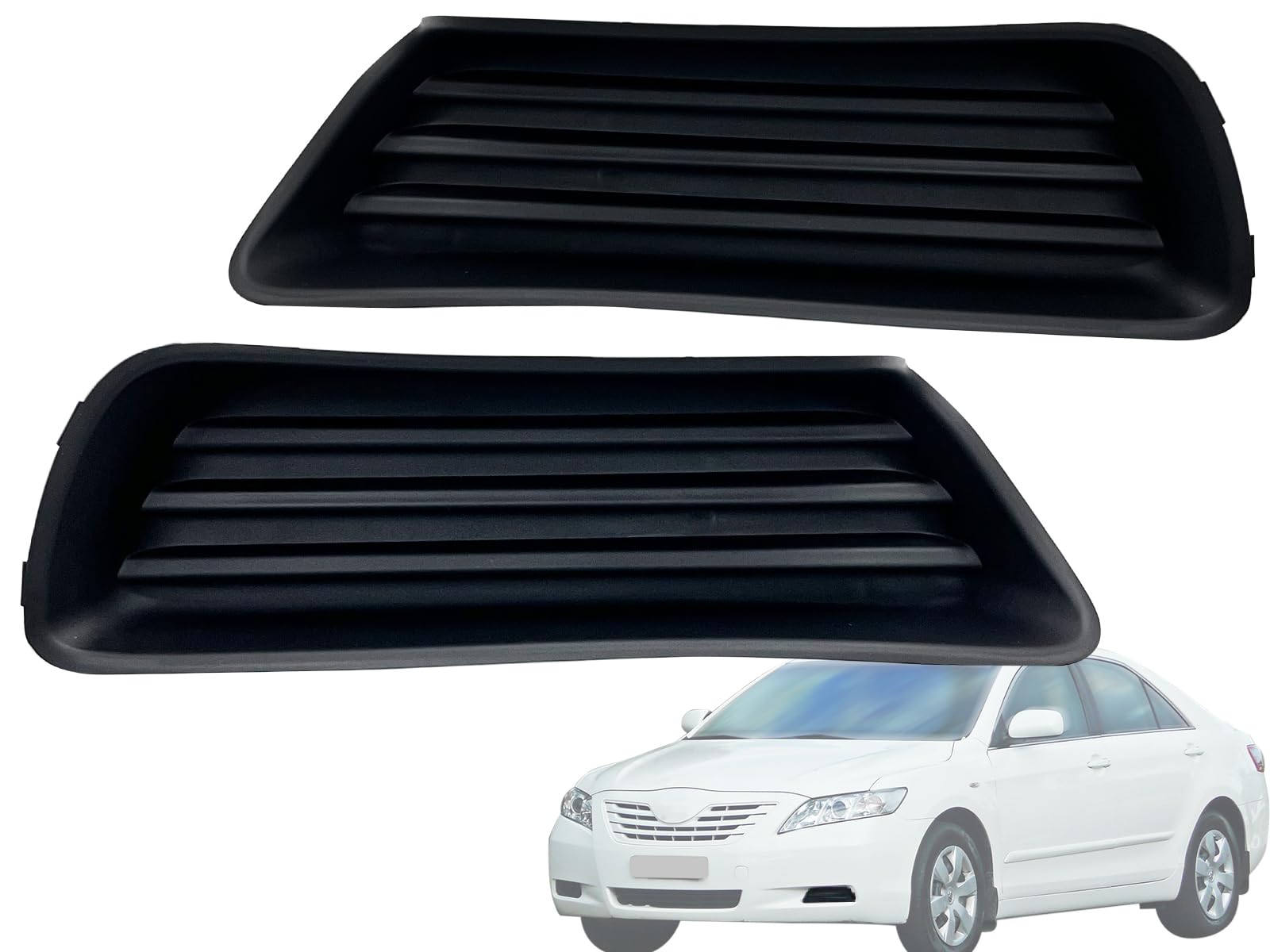 Auto Parts Avenue APA Replacement for Front Fog Light Opening Cover 2007 2008 2009 Camry CE Base LE 5212706050 5212806050 TO1039