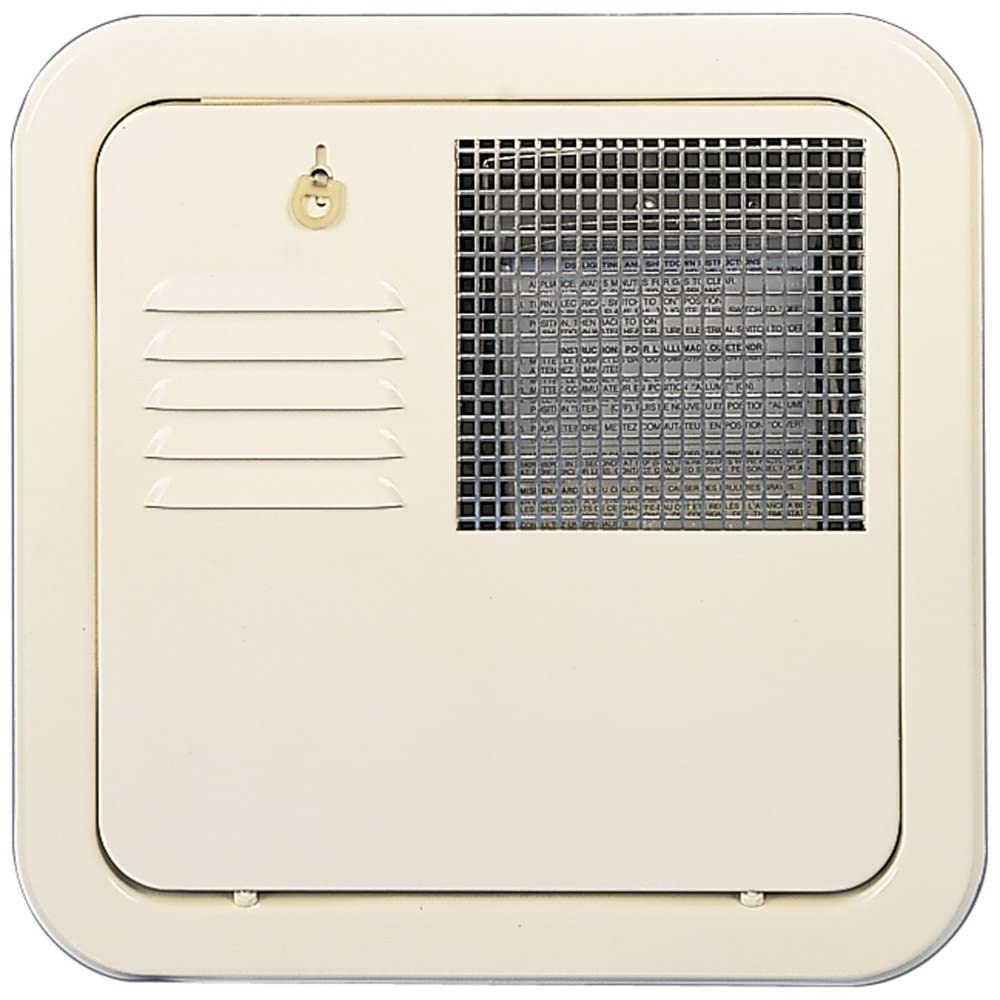 Suburban 6255Acw Colonial White Sw6 Flush Mount Water Heater Door