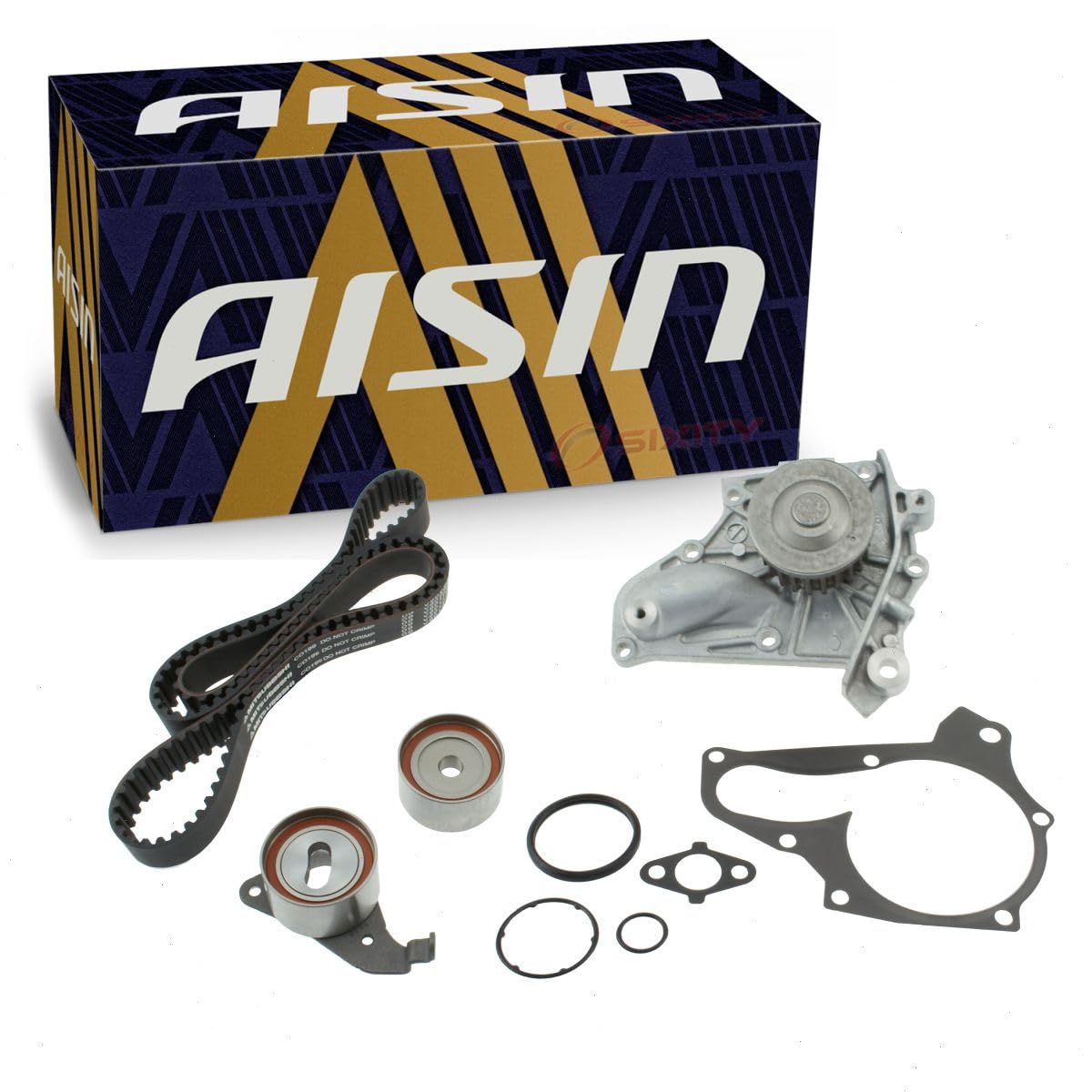 AISIN Timing Belt Kit w Water Pump compatible with Toyota Camry 2.0L 2.2L L4 1987-2001