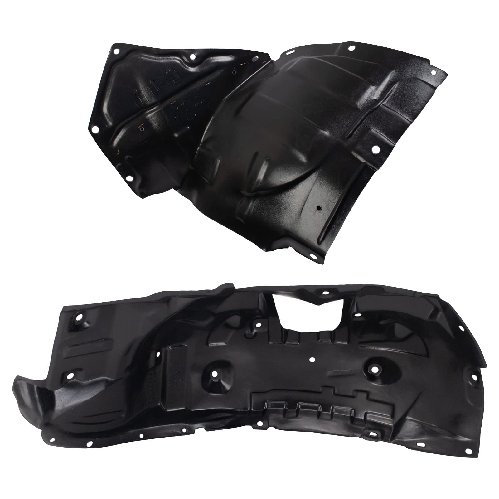 Trq Inner Fender Liner Set Compatible With 2006-2008 Mazda Mx-5 Miata Ma1250103 Ma1251102