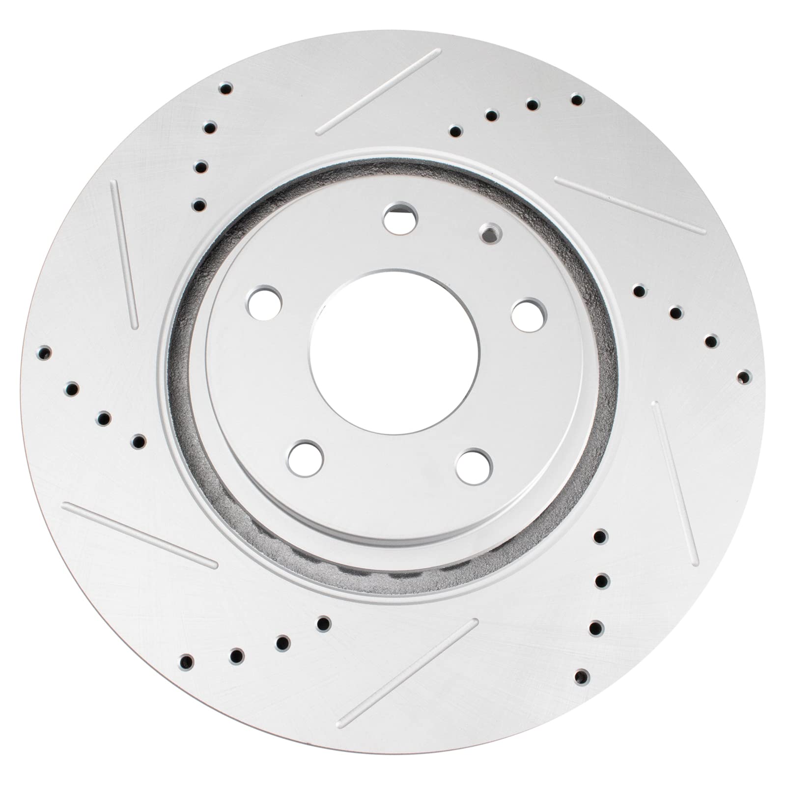 Trq Front Performance Brake Rotors Set Premium G-Coated Compatible With 2019-2021 Mazda 6 Cx-5 2016-2021 Cx-9