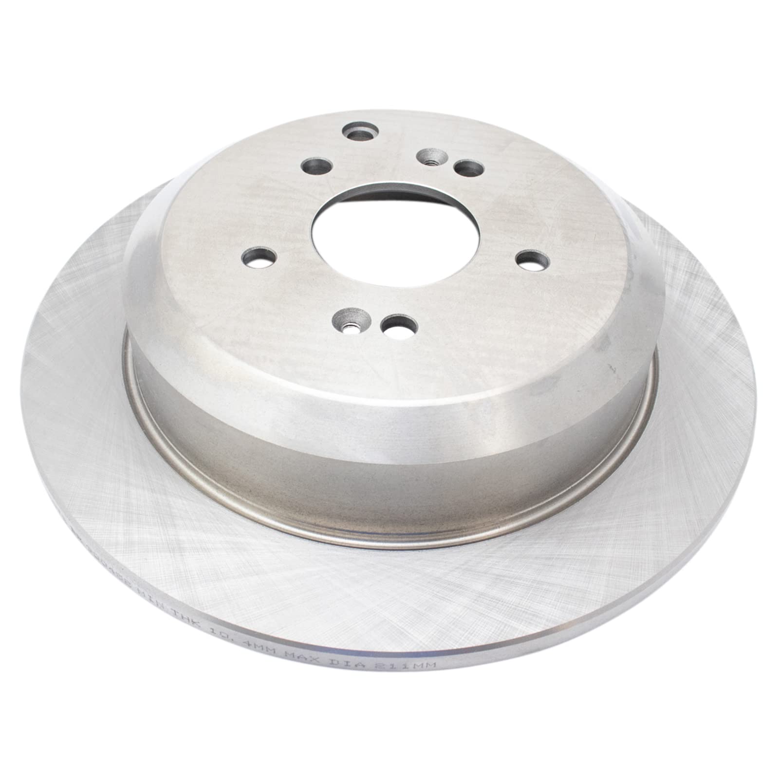 Trq Rear Brake Rotors Set Solid Compatible With 2007-2012 Hyundai Veracruz
