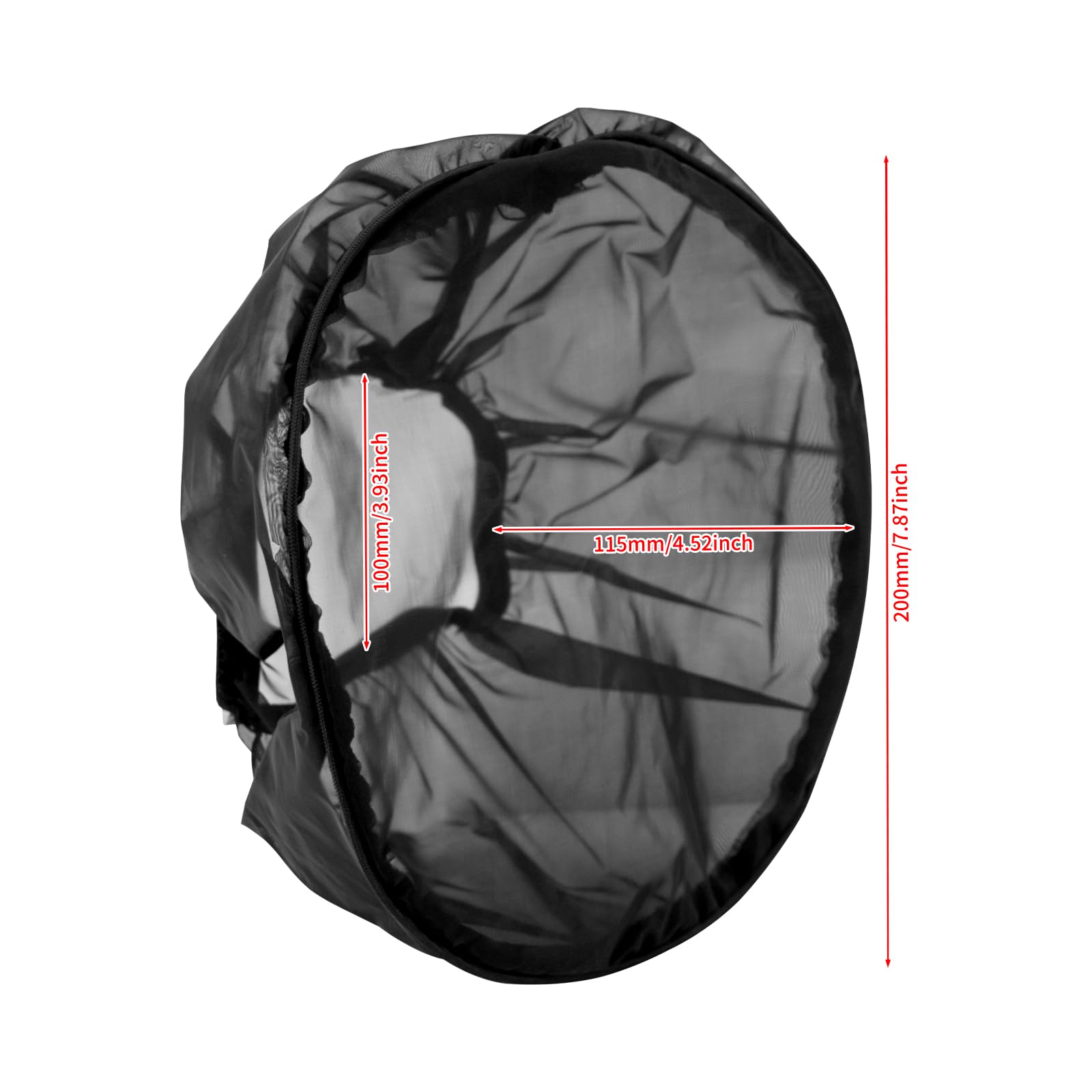Hdbubalus Air Filter Rain Sock Air Cleaner Cover Fit For Harley Touring Softail Dyna