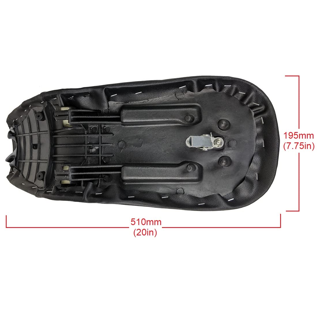 RedCap Complete Kids ATV Quad Seat for TaoTao 110B, Coolster 3050C, Hawk, and More - Model SEAT-0018