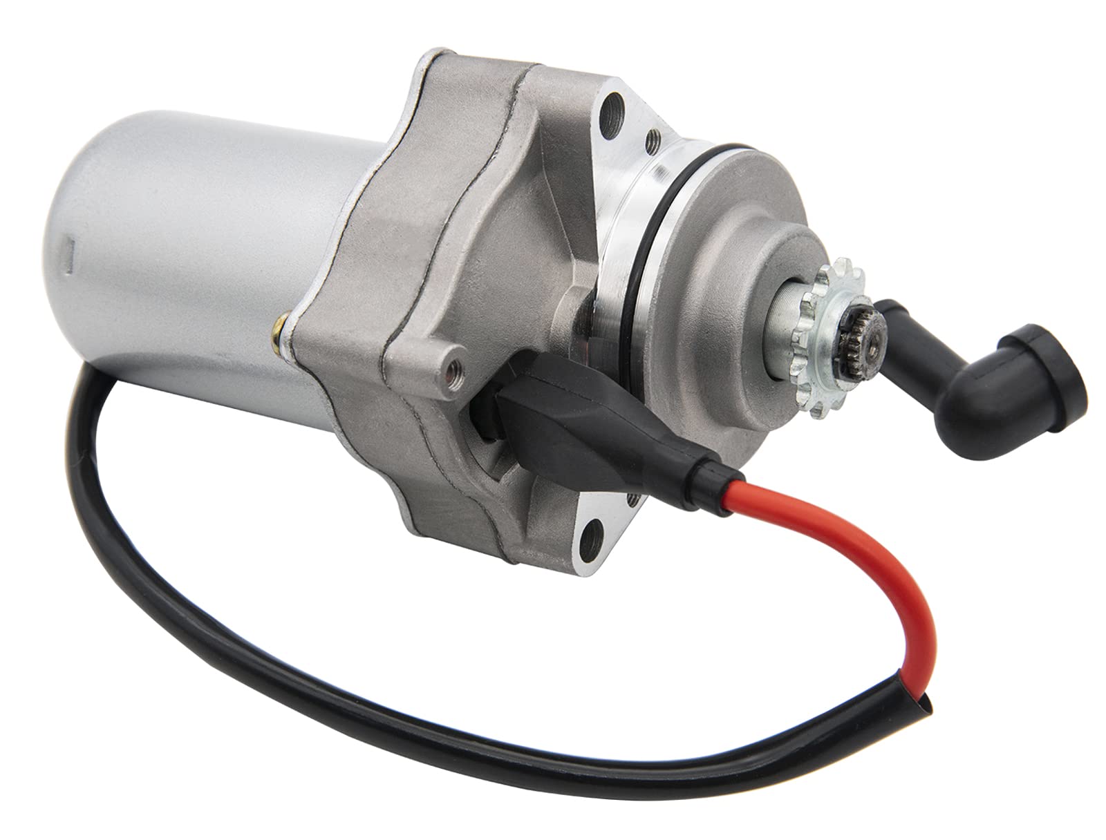 CMOOD 3 Bolt Starter Motor for 50cc-125cc Tao Tao ATV/Dirt Bike - Metal, Silver