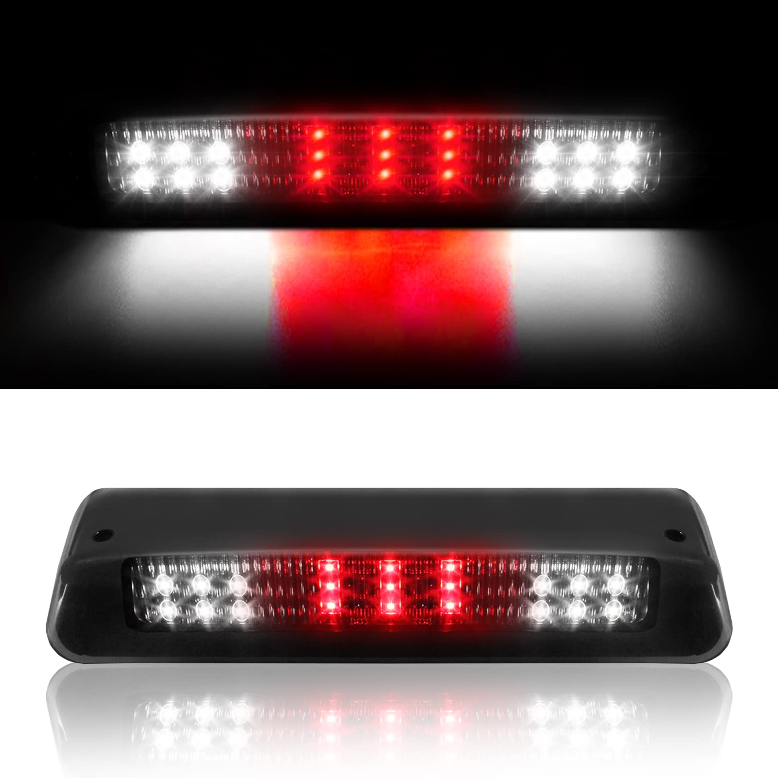 3Rd Third Tail Rear Brake Light Replacement For 2004 2005 2006 2007 2008 Ford F-150 Lincoln Mark Lt High Mount Waterproof Dual R
