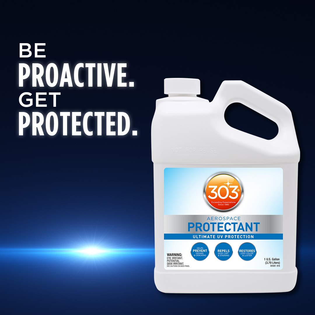 303 Products Gold Eagleca Car Interior Protectant, 128 Fl. Oz.
