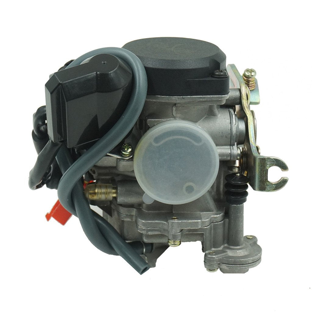 Glixal 20mm Performance CVK Carburetor with Electric Choke for GY6 49cc 50cc 80cc 100cc Scooter Moped ATV Go Kart 139Q