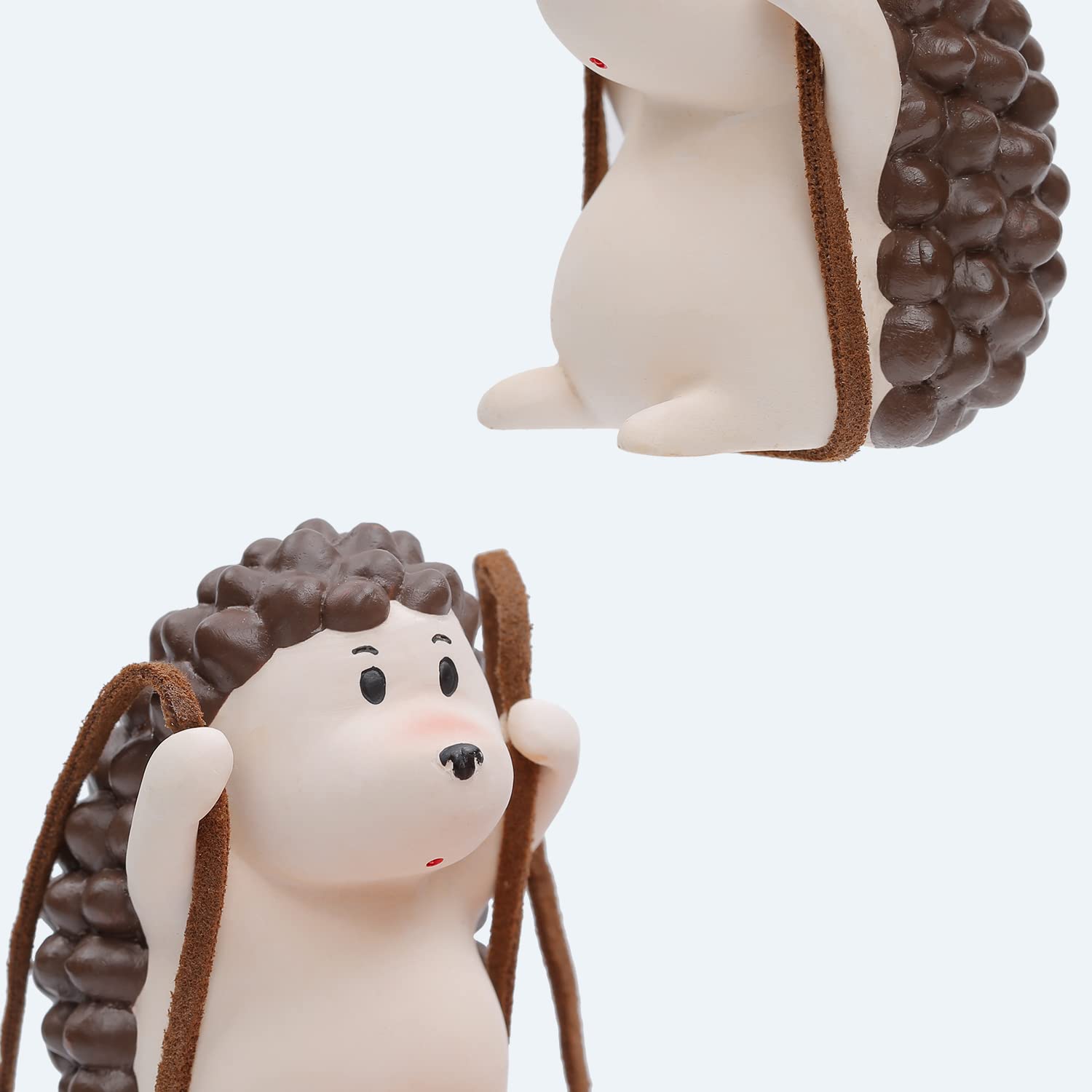 YGMONER Cute Hedgehog Car Mirror Hanging Ornament - Gypsum Plaster, New Hedgehog, Model mgygs50388