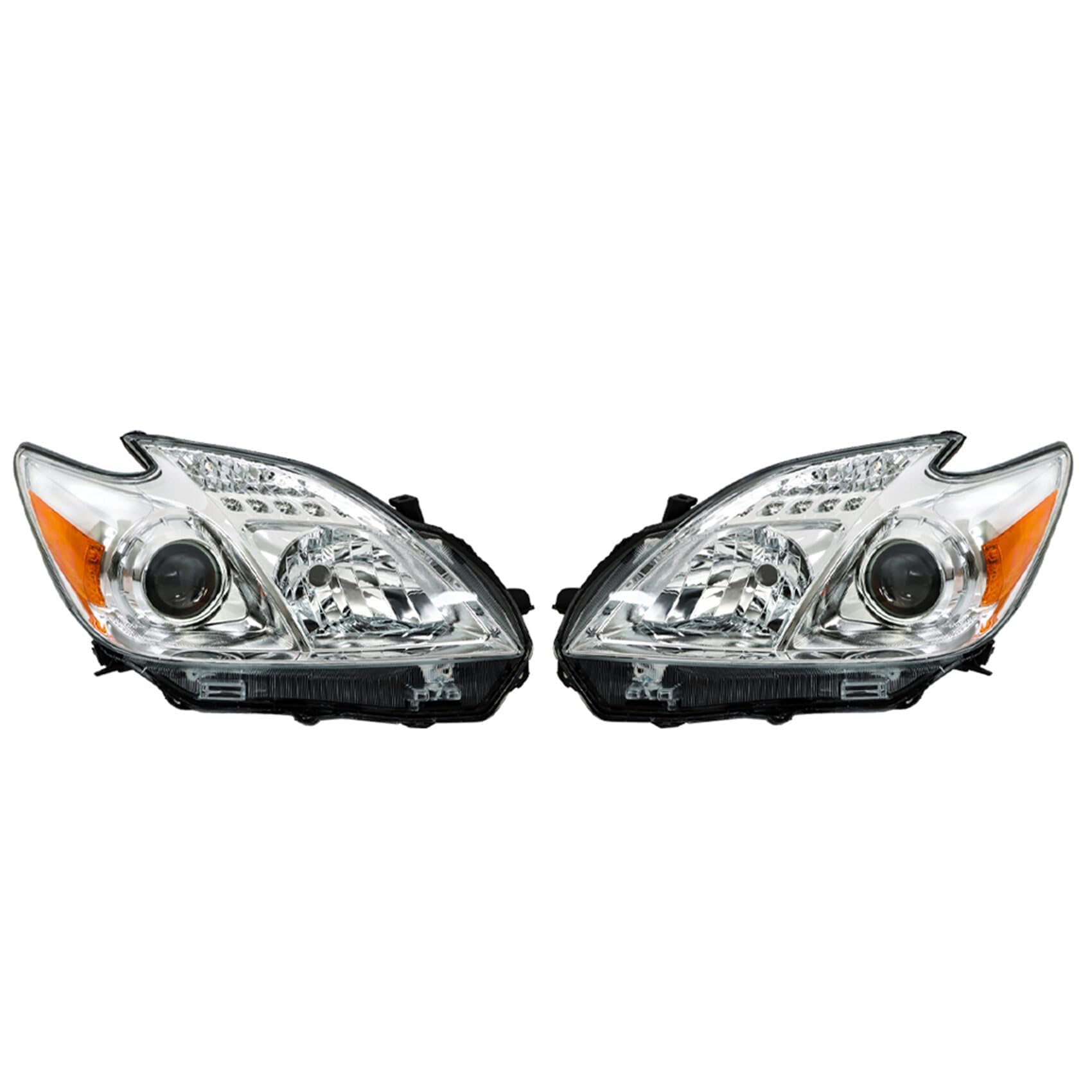 labwork Headlight Assembly Replacement for Prius 2012-2015 Left Driver and Right Passenger Side Headlamps 8113047520 8117047520 
